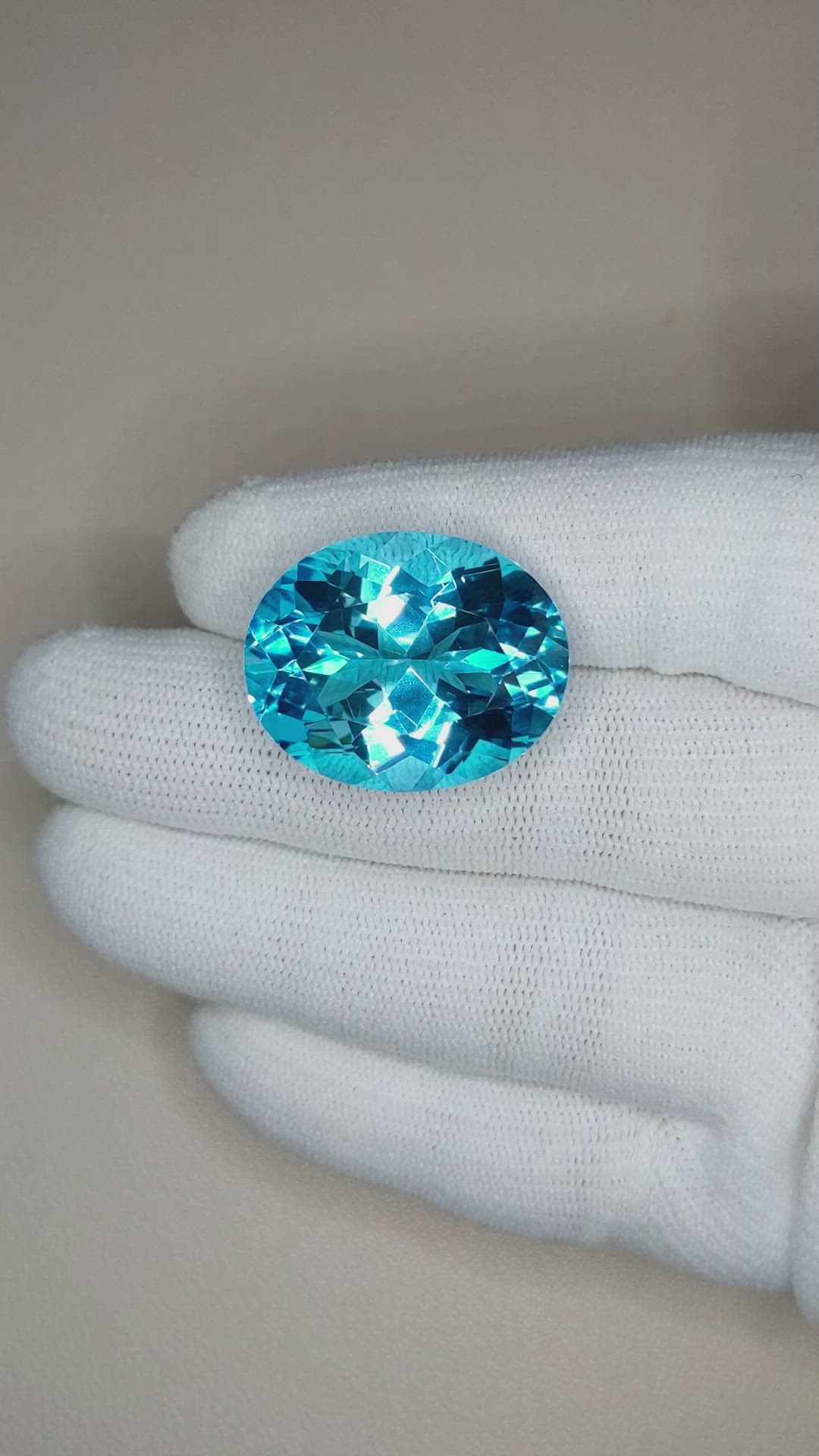 40.24 Ct. Topaz from Brazil Size Video