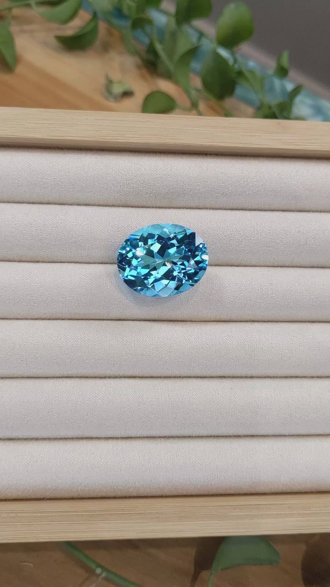 40.24 Ct. Topaz from Brazil Size Video