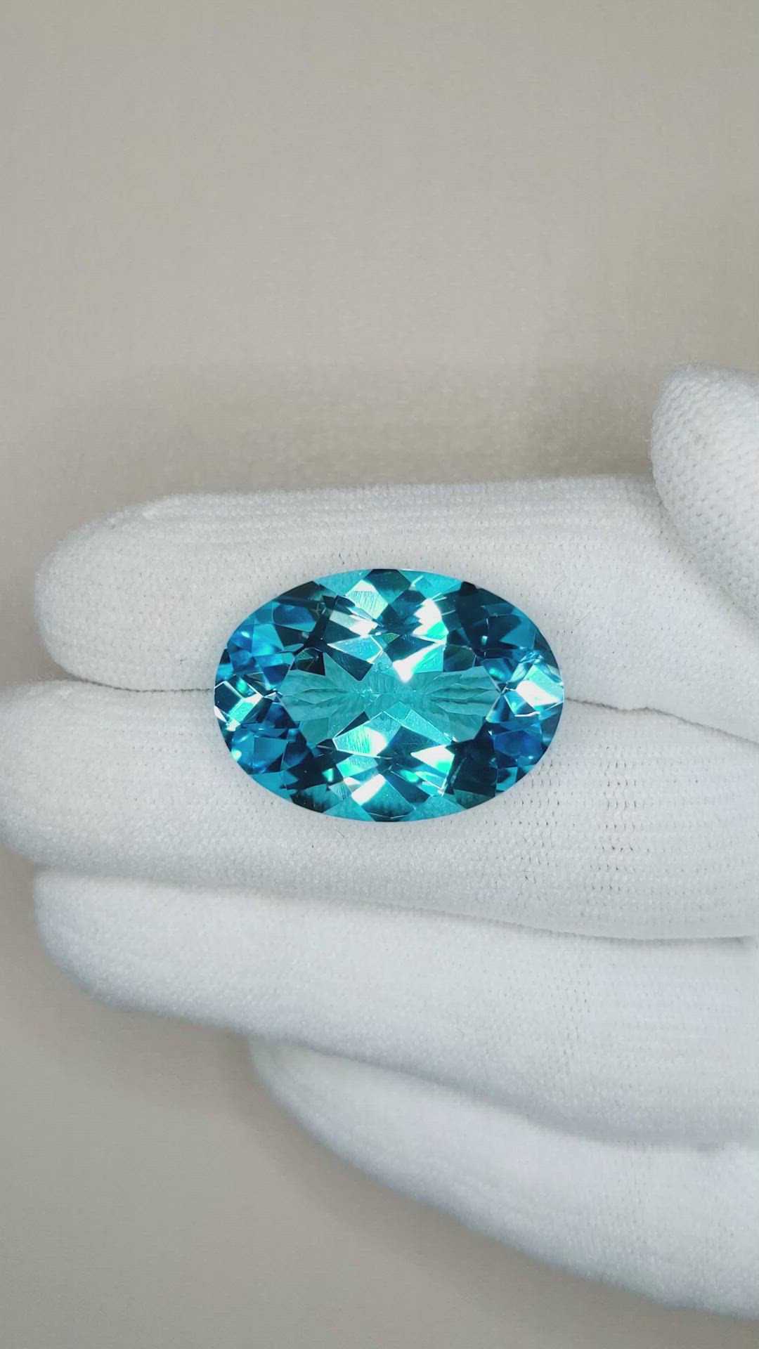 29.04 Ct. Topaz from Brazil Size Video