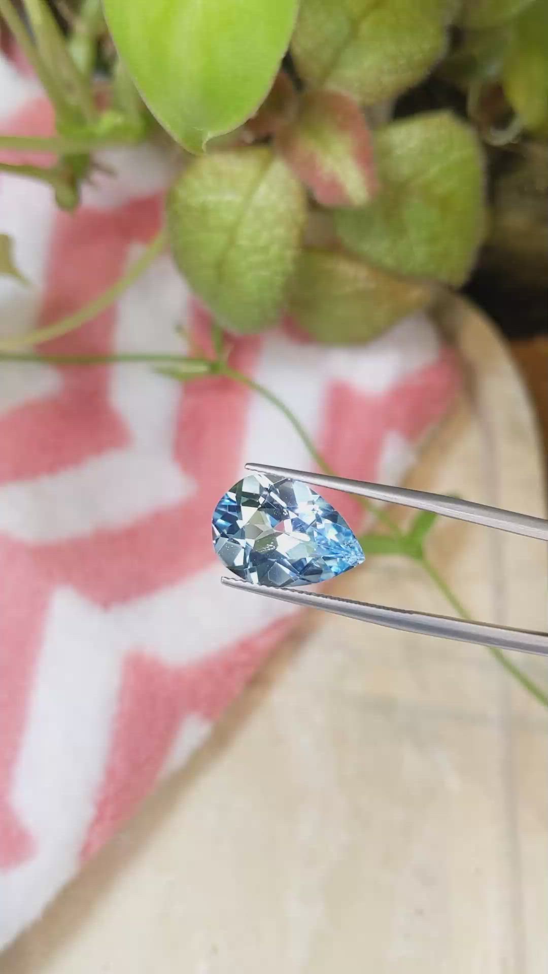 9.41 Ct. Topaz from Brazil Size Video