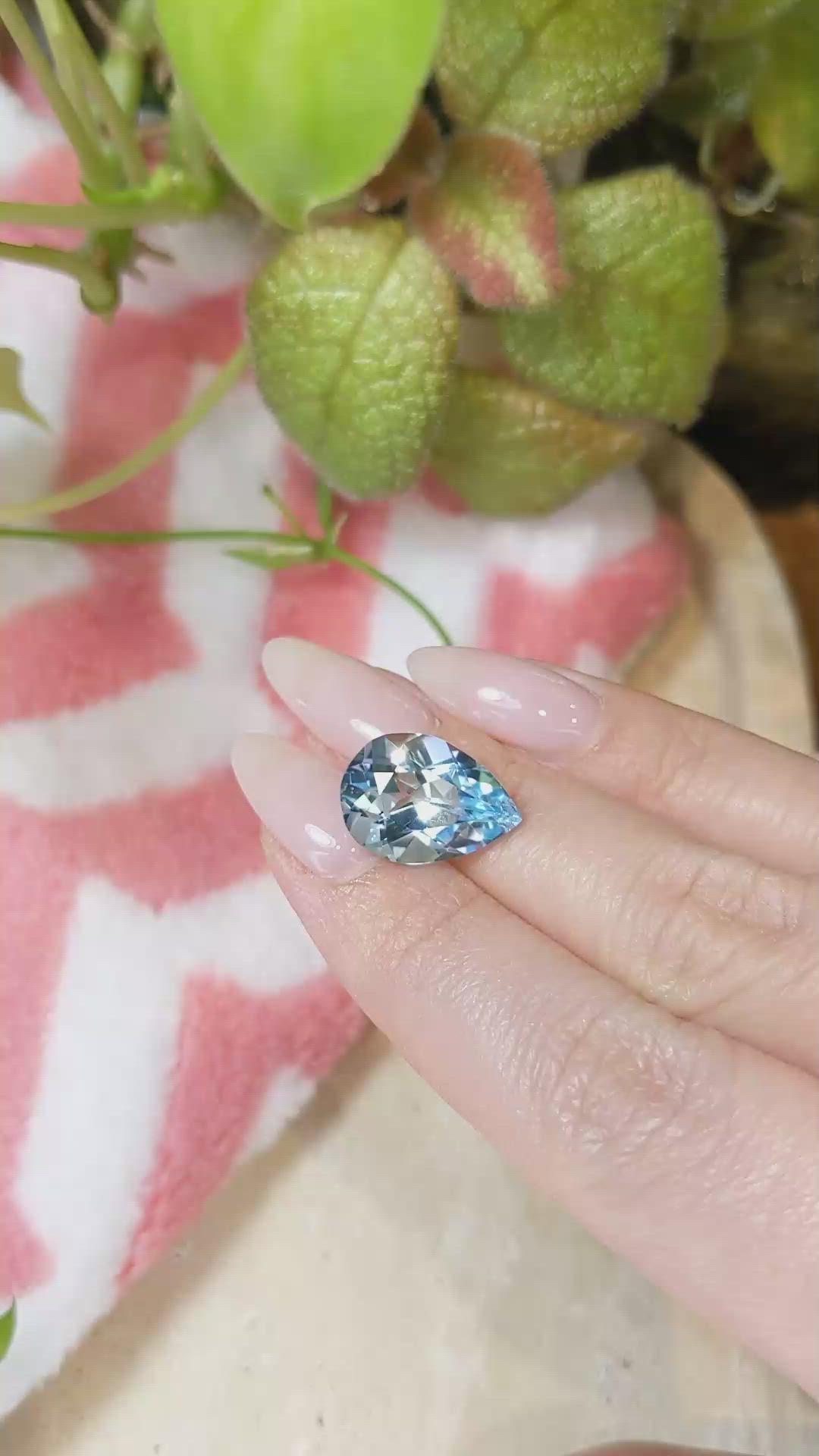 9.41 Ct. Topaz from Brazil Size Video