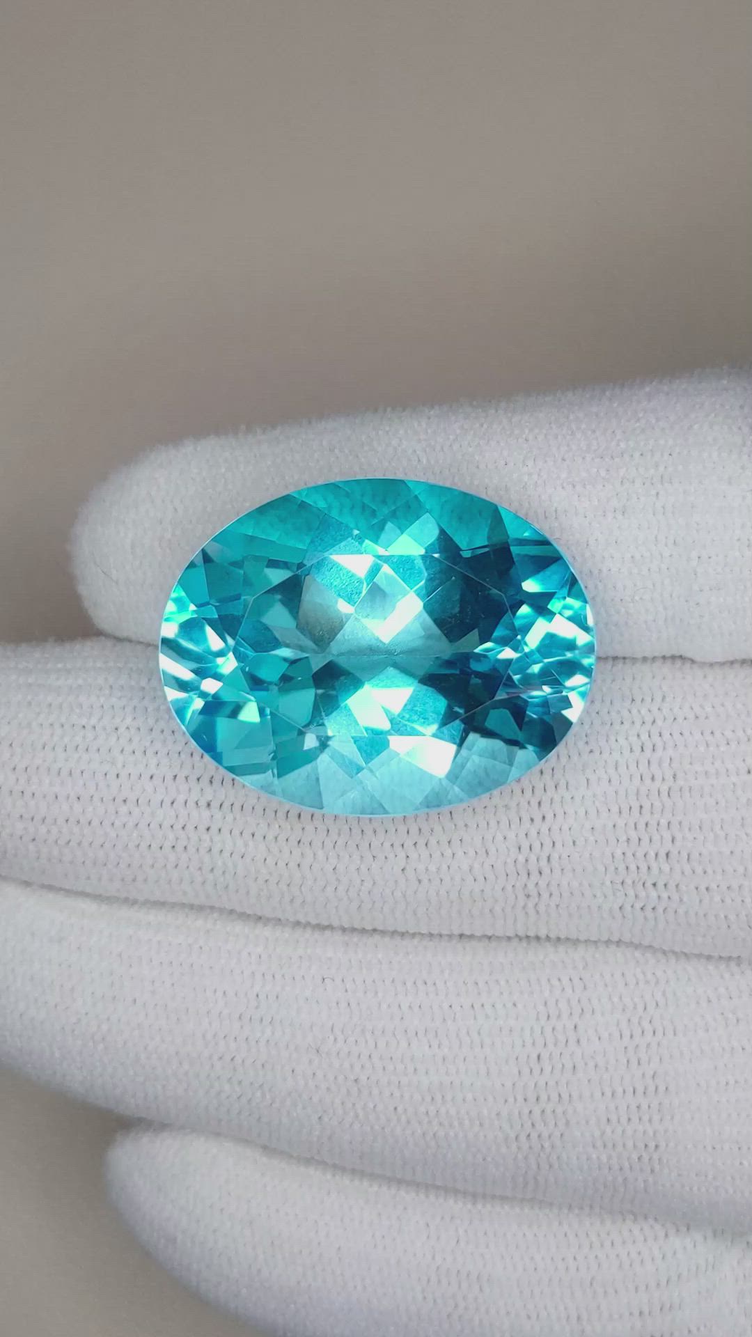 42.74 Ct. Topaz from Brazil Size Video