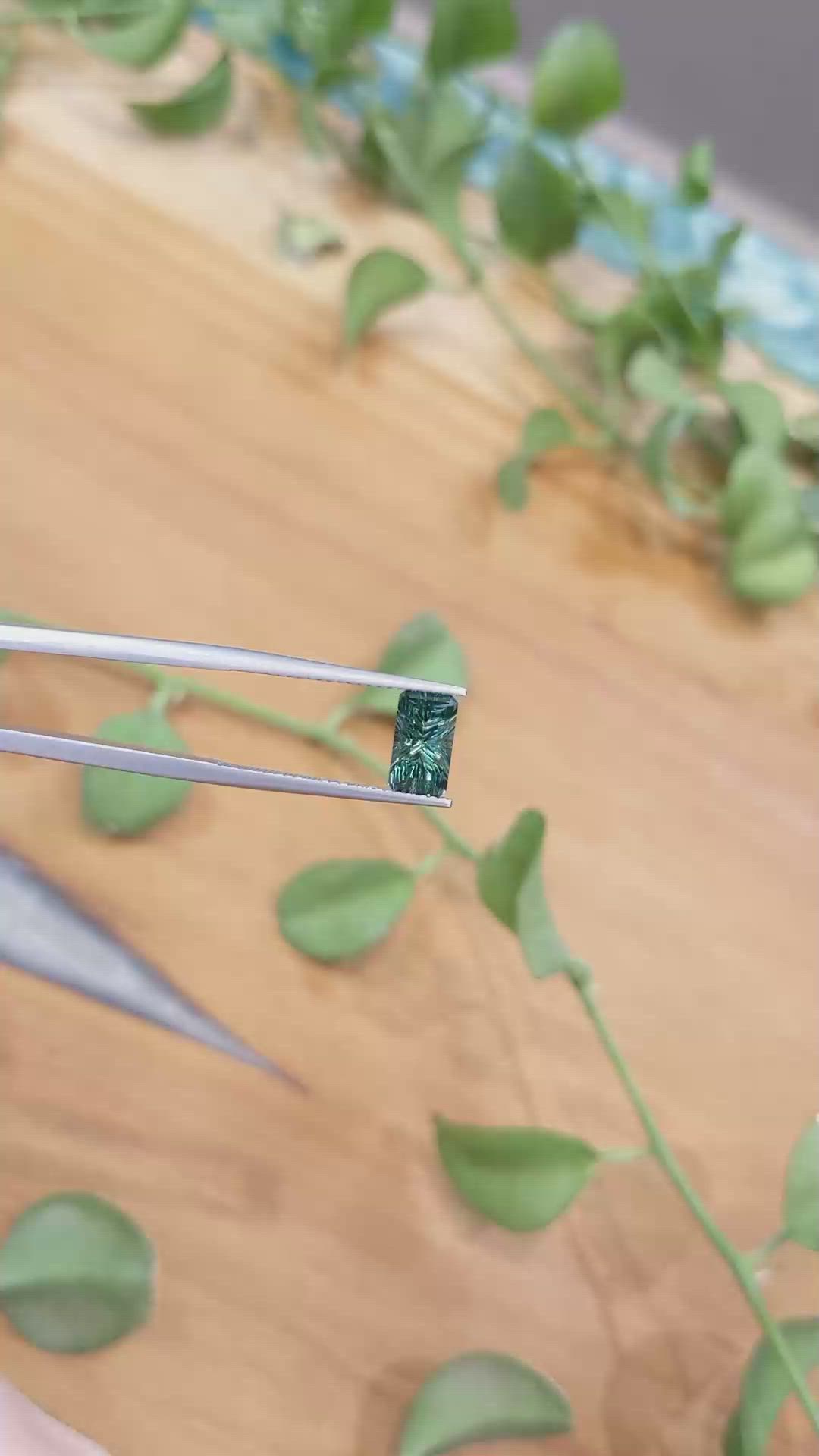 1.82 Ct. Tourmaline from Brazil Size Video