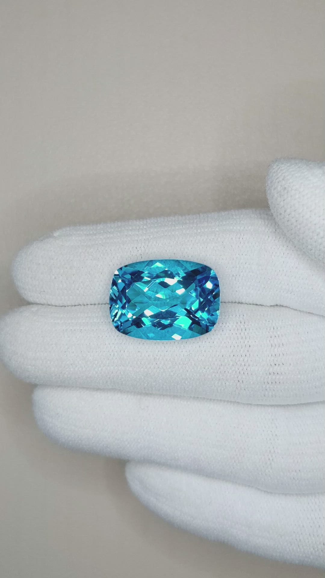 15.01 Ct. Topaz from Brazil Size Video