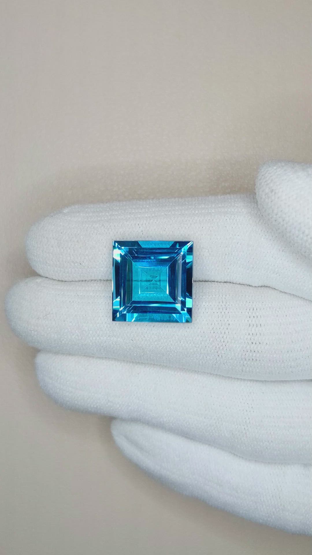 12.94 Ct. Topaz from Brazil Size Video