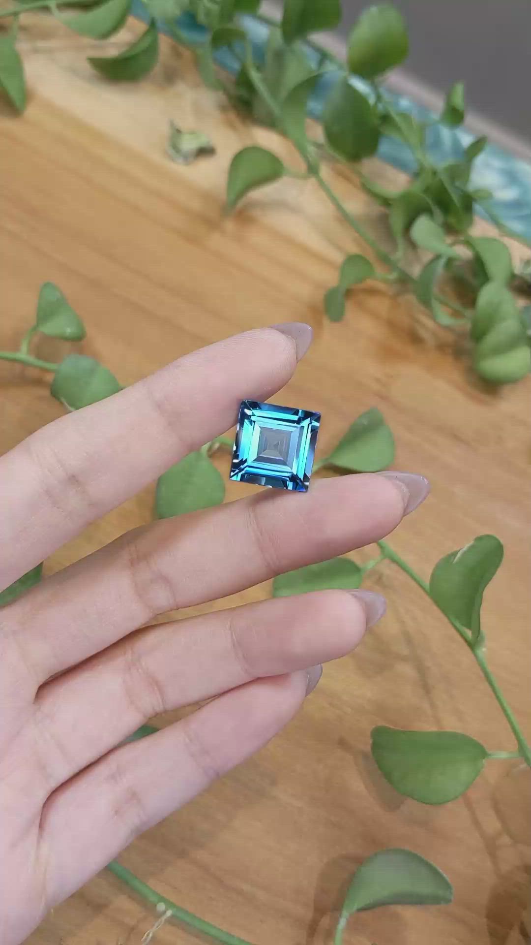 12.94 Ct. Topaz from Brazil Size Video