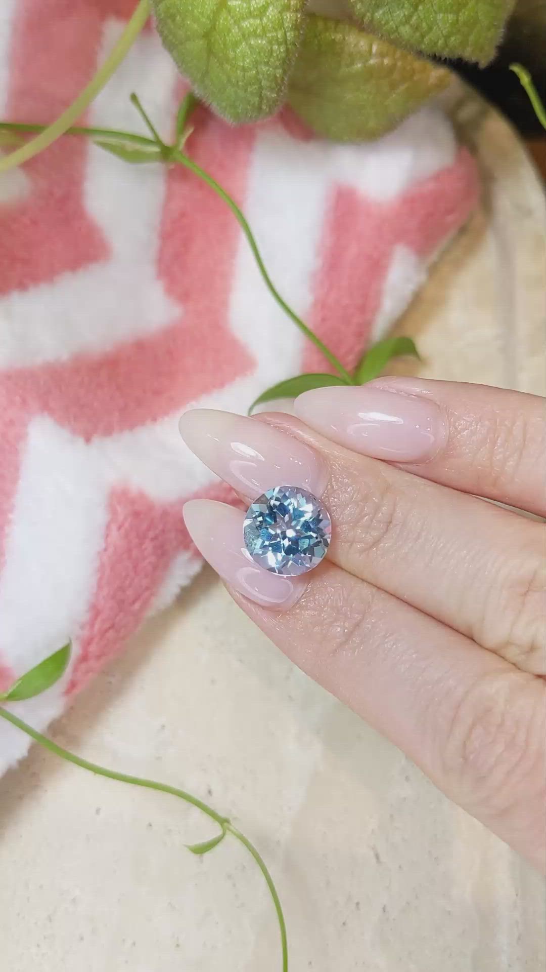 6.39 Ct. Topaz from Brazil Size Video