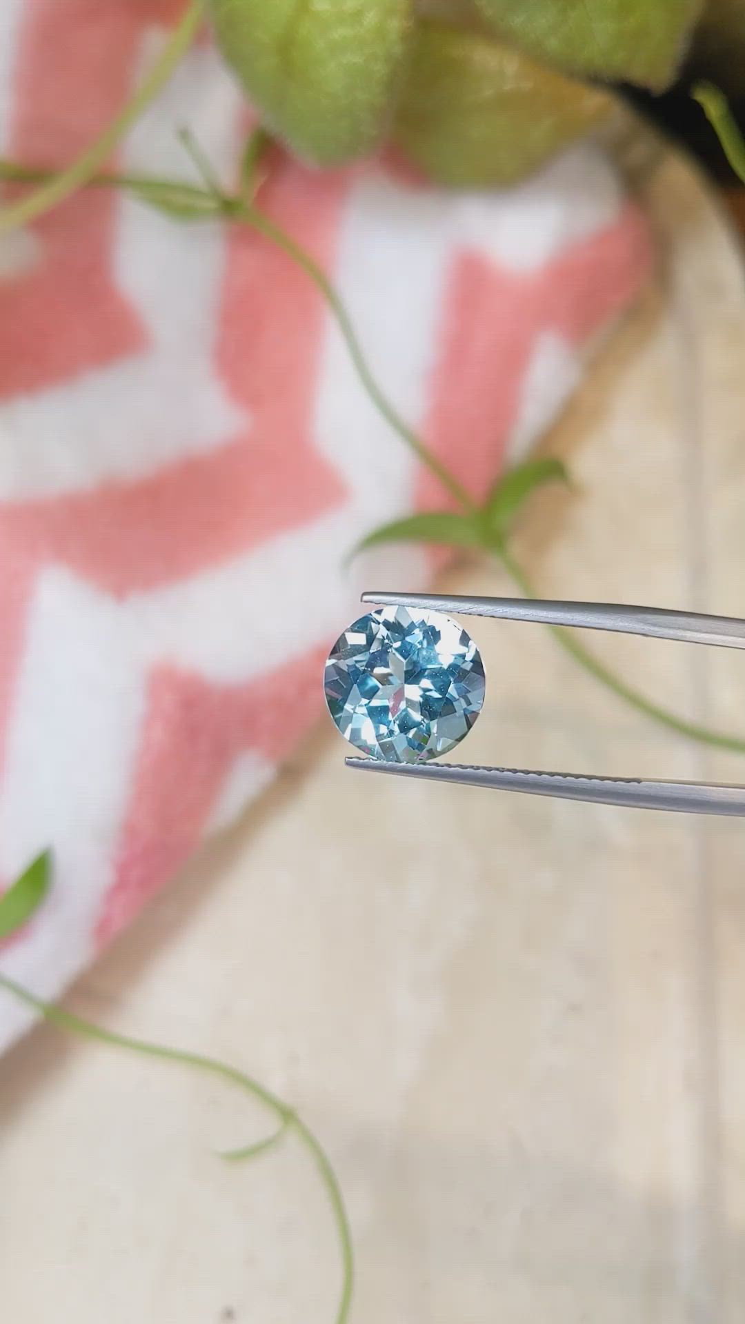 6.39 Ct. Topaz from Brazil Size Video