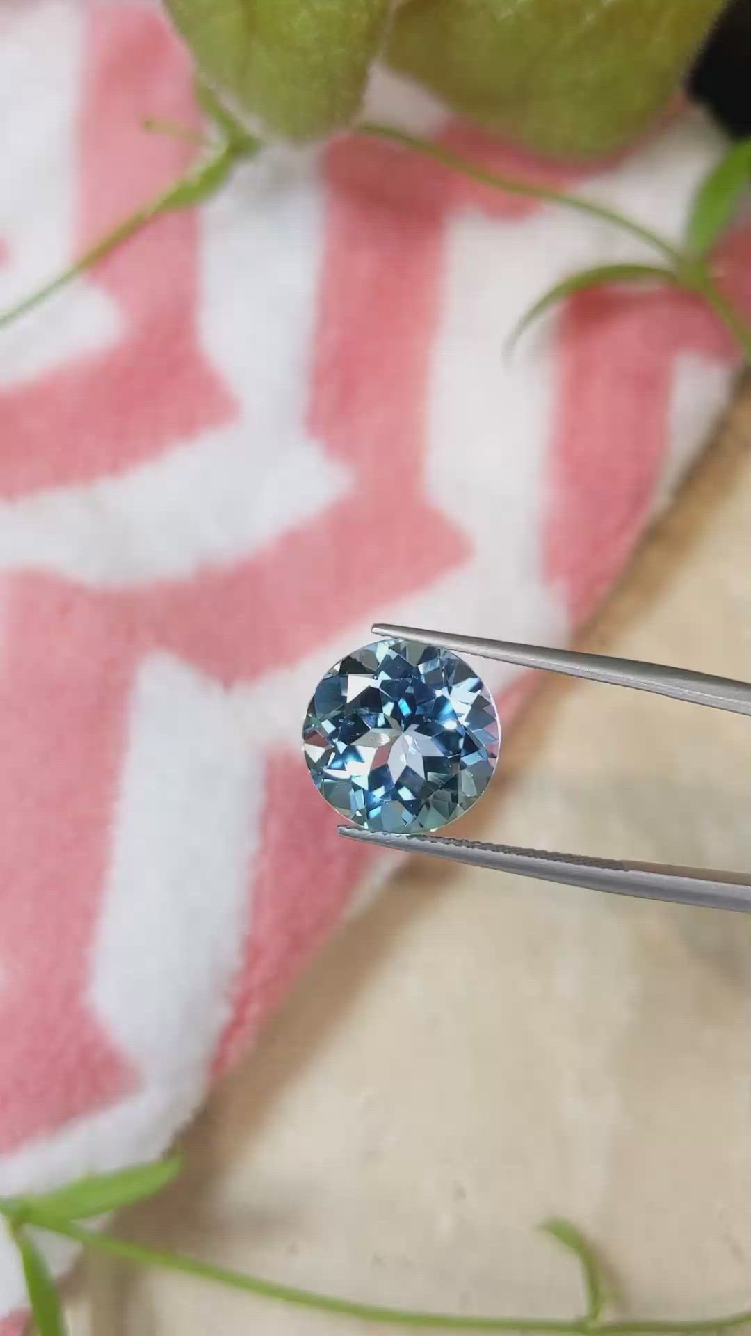 10.51 Ct. Topaz from Brazil Size Video