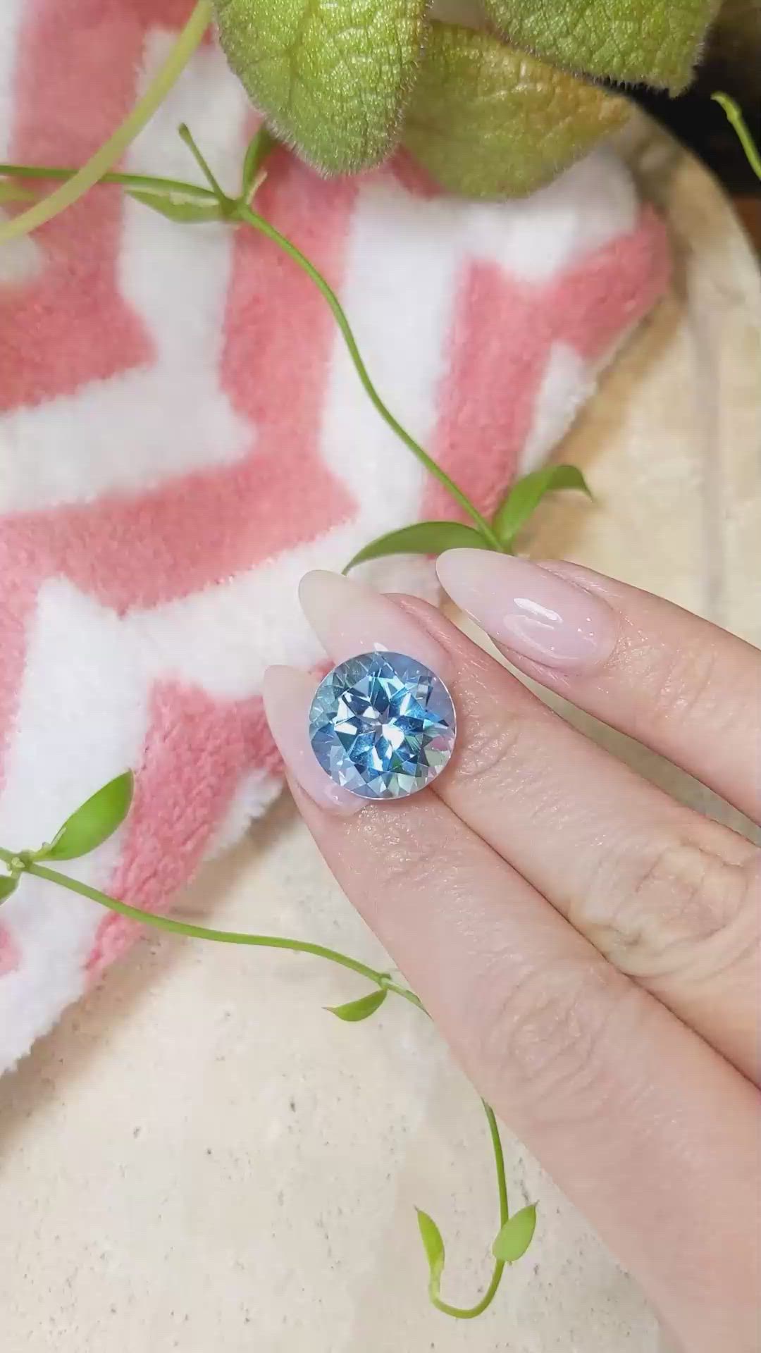 16.70 Ct. Topaz from Brazil Size Video