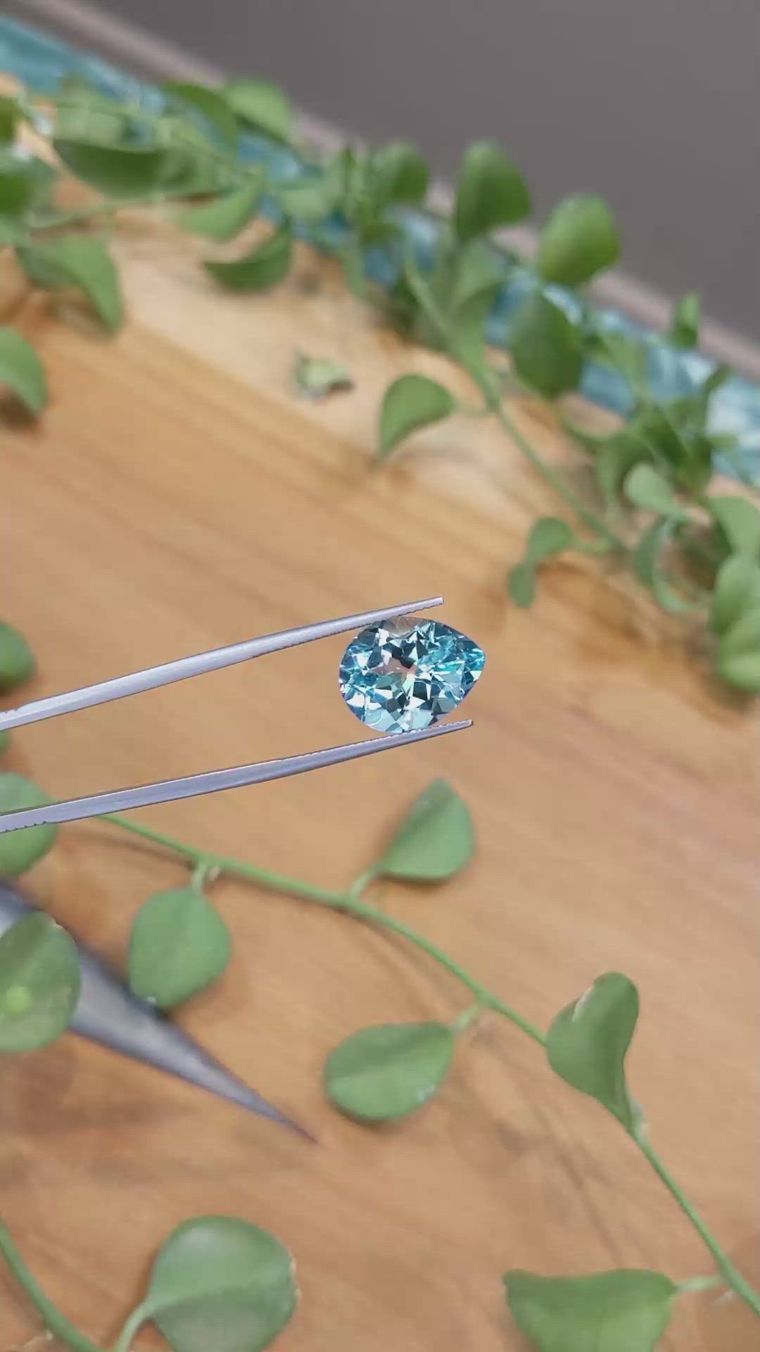 10.08 Ct. Topaz from Brazil Size Video