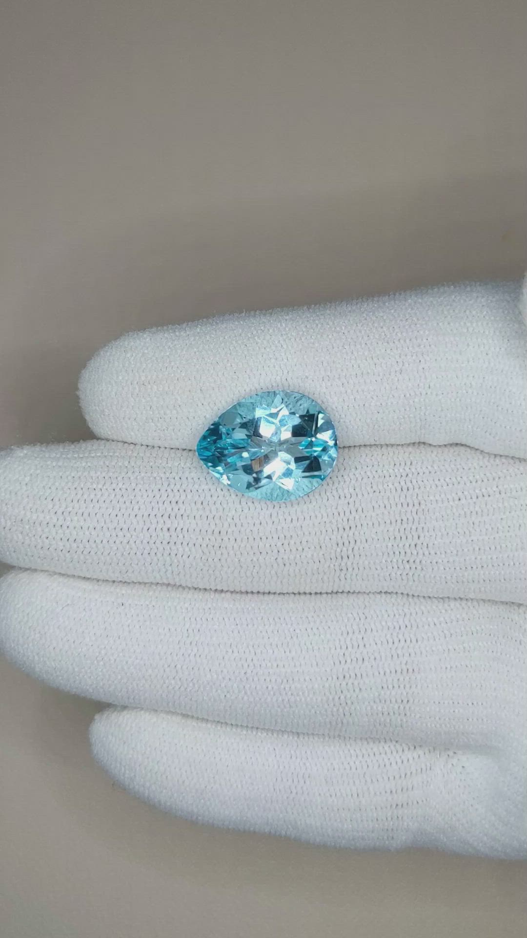 10.08 Ct. Topaz from Brazil Size Video