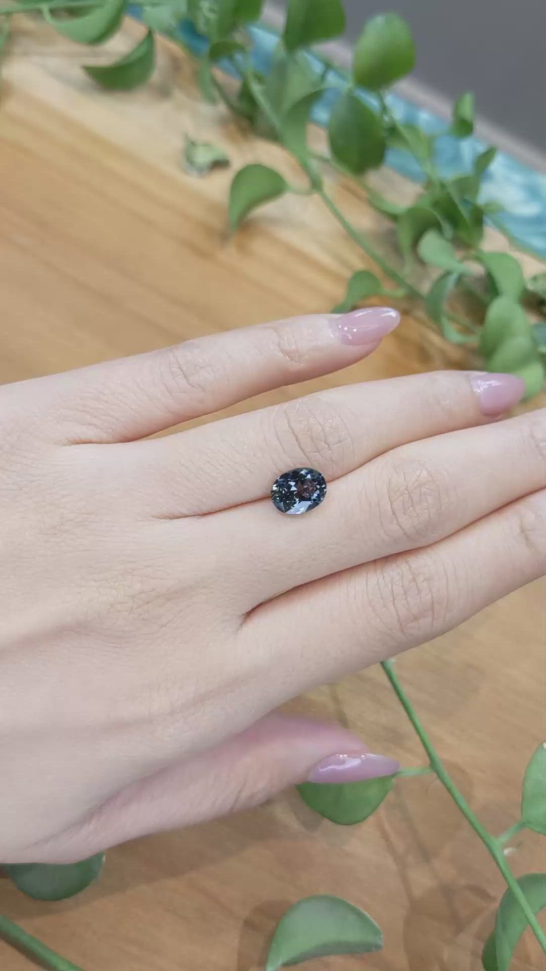 2.39 Ct. Spinel from Tanzania Size Video