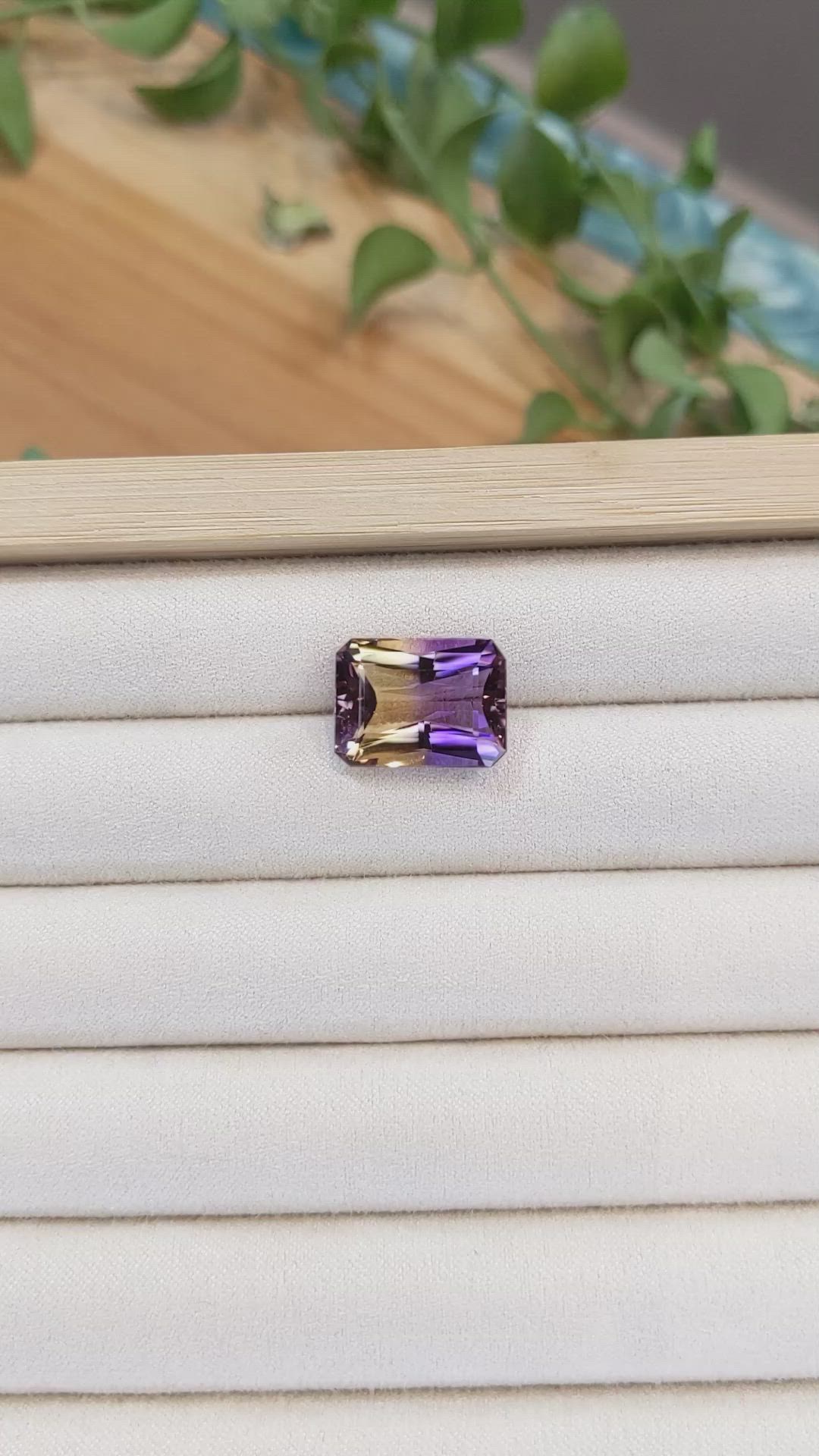10.17 Ct. Ametrine from Brazil Size Video