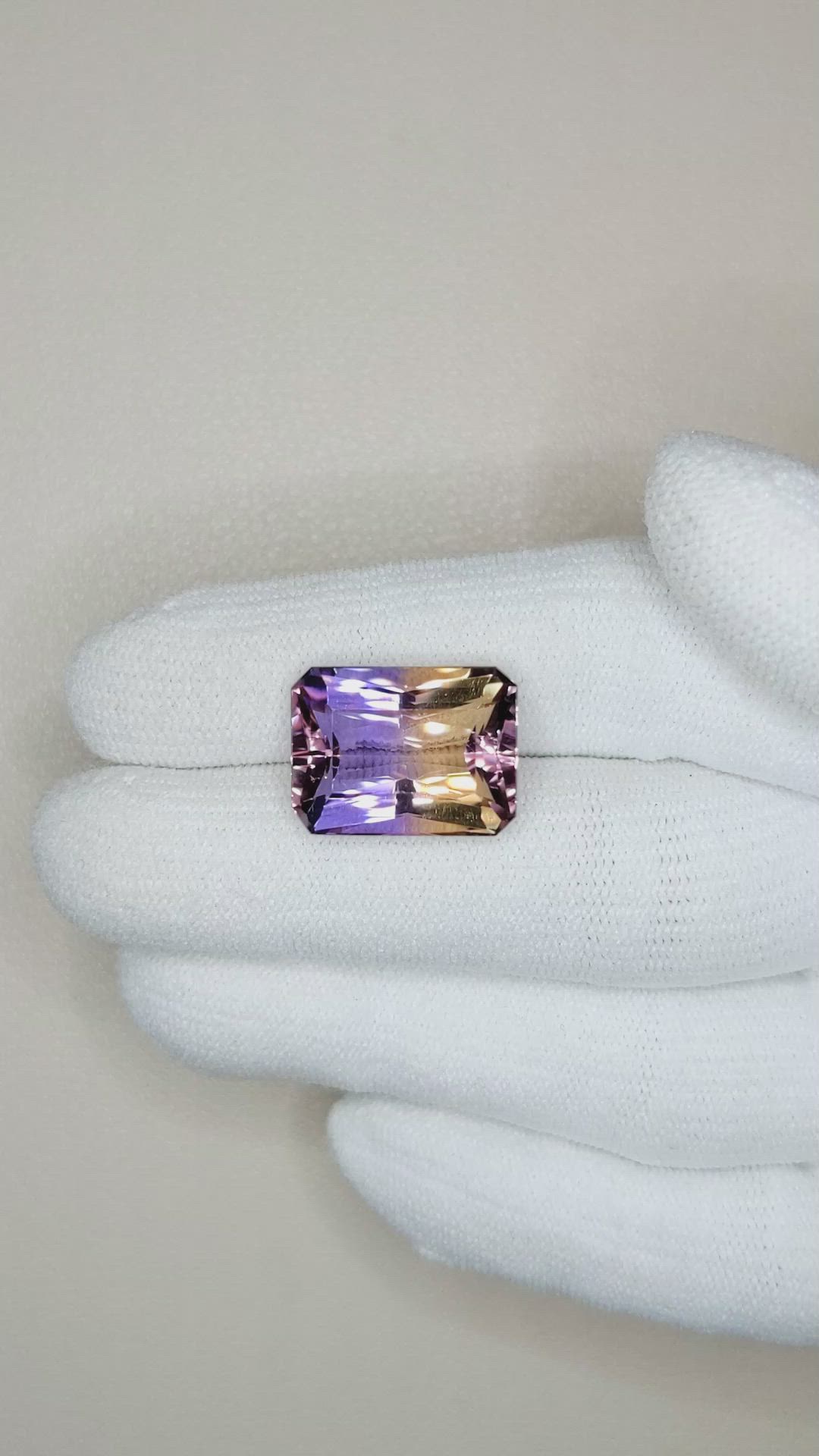 10.17 Ct. Ametrine from Brazil Size Video