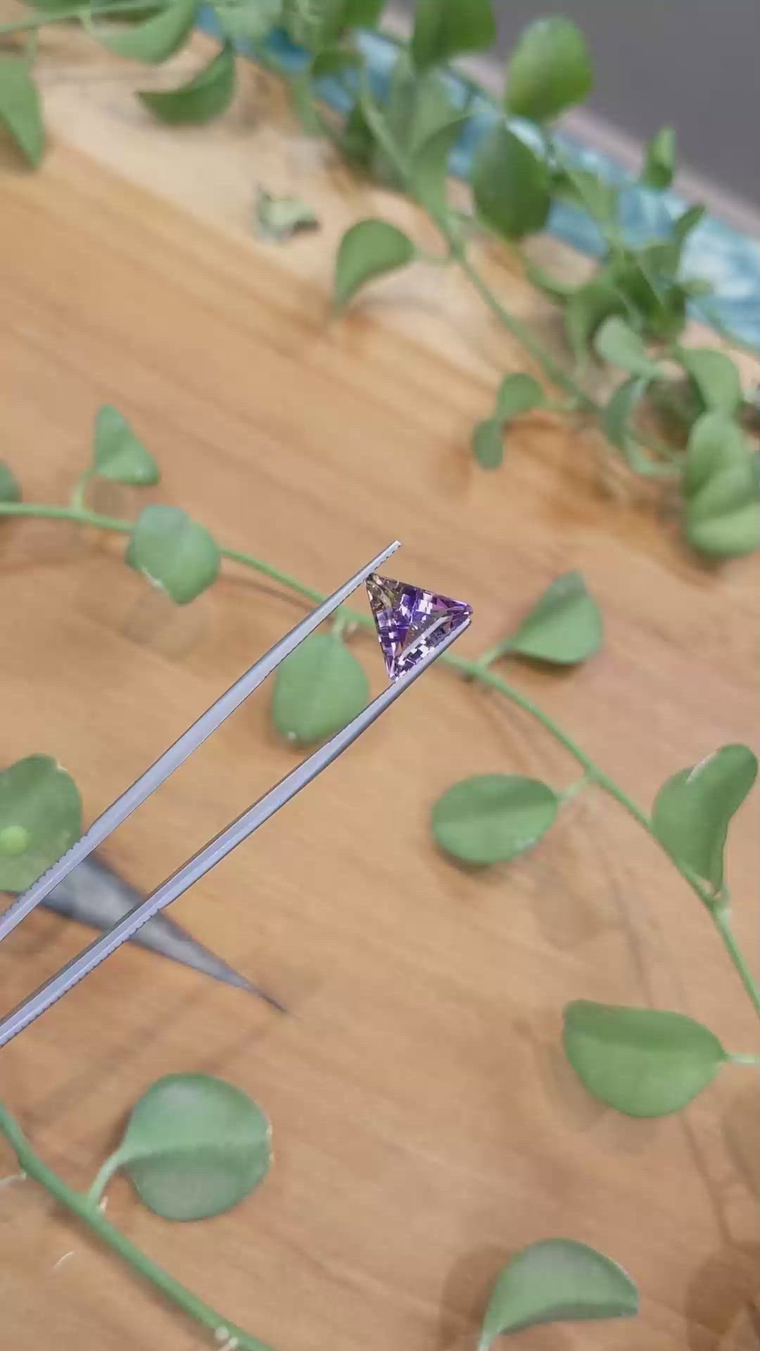 2.76 Ct. Ametrine from Brazil Size Video