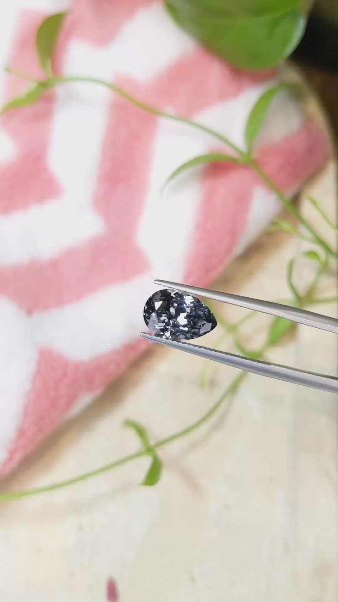 3.55 Ct. Spinel from Tanzania Size Video