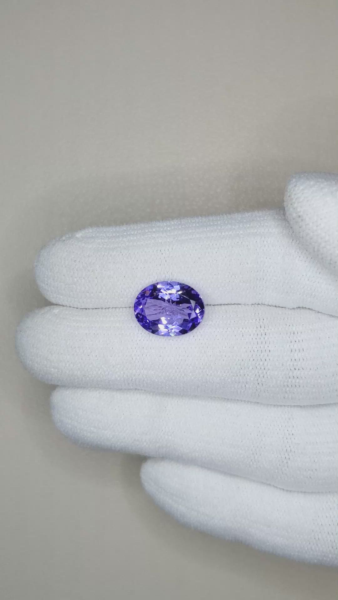 3.72 Ct. Tanzanite from Tanzania Size Video