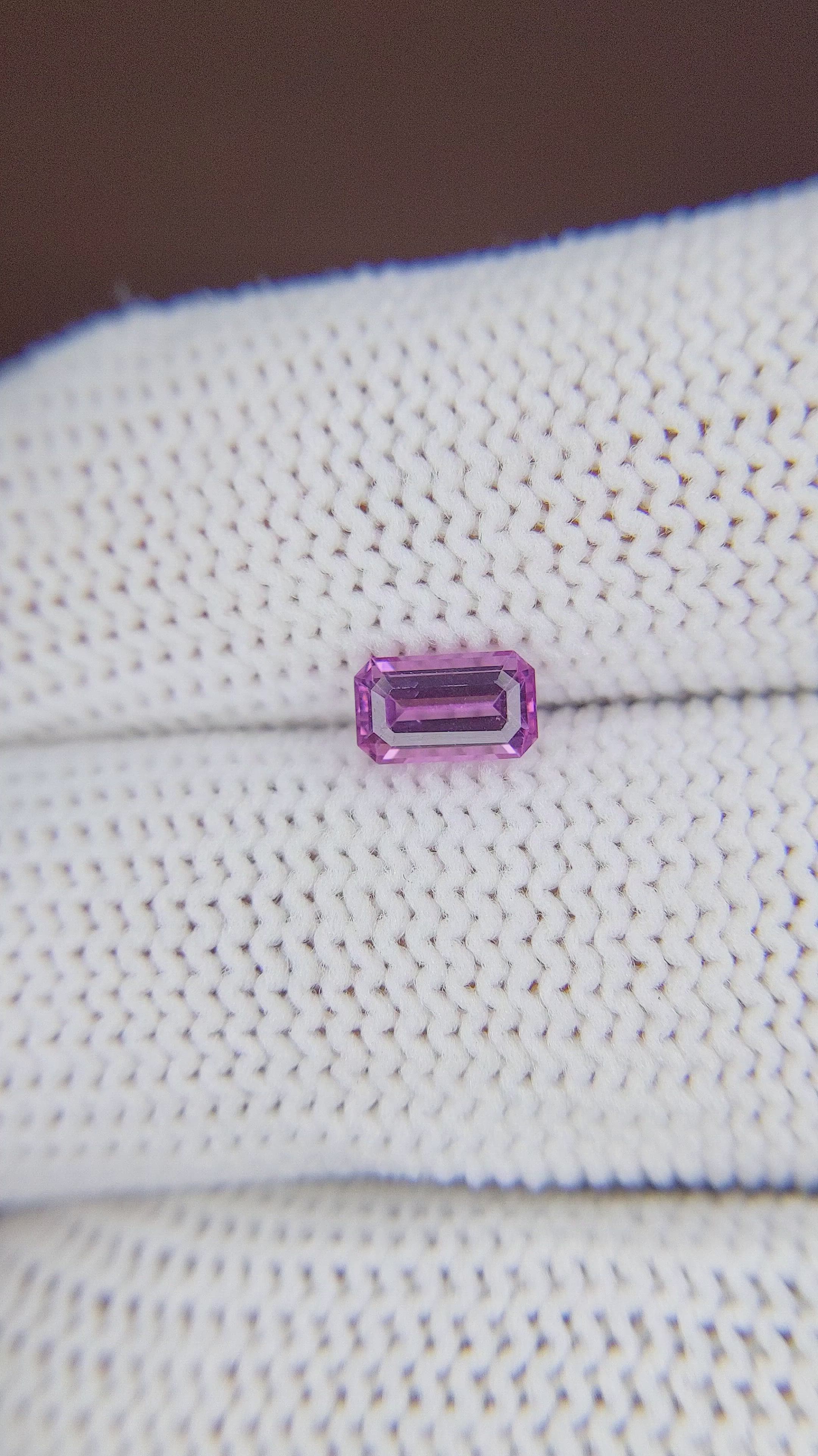 0.72 Ct. Spinel from Tanzania Size Video