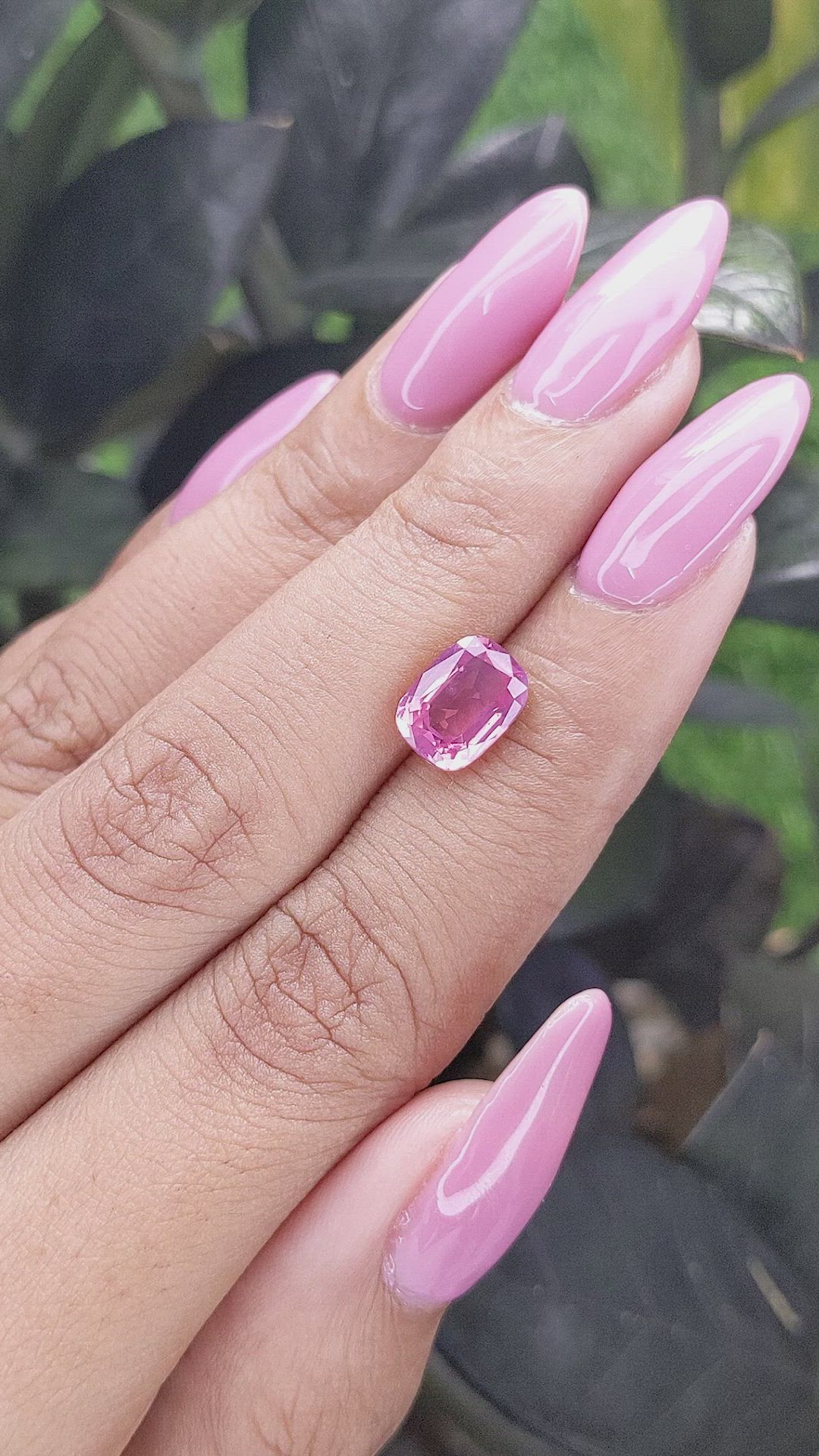 2.55 Ct. Spinel from Tanzania Size Video