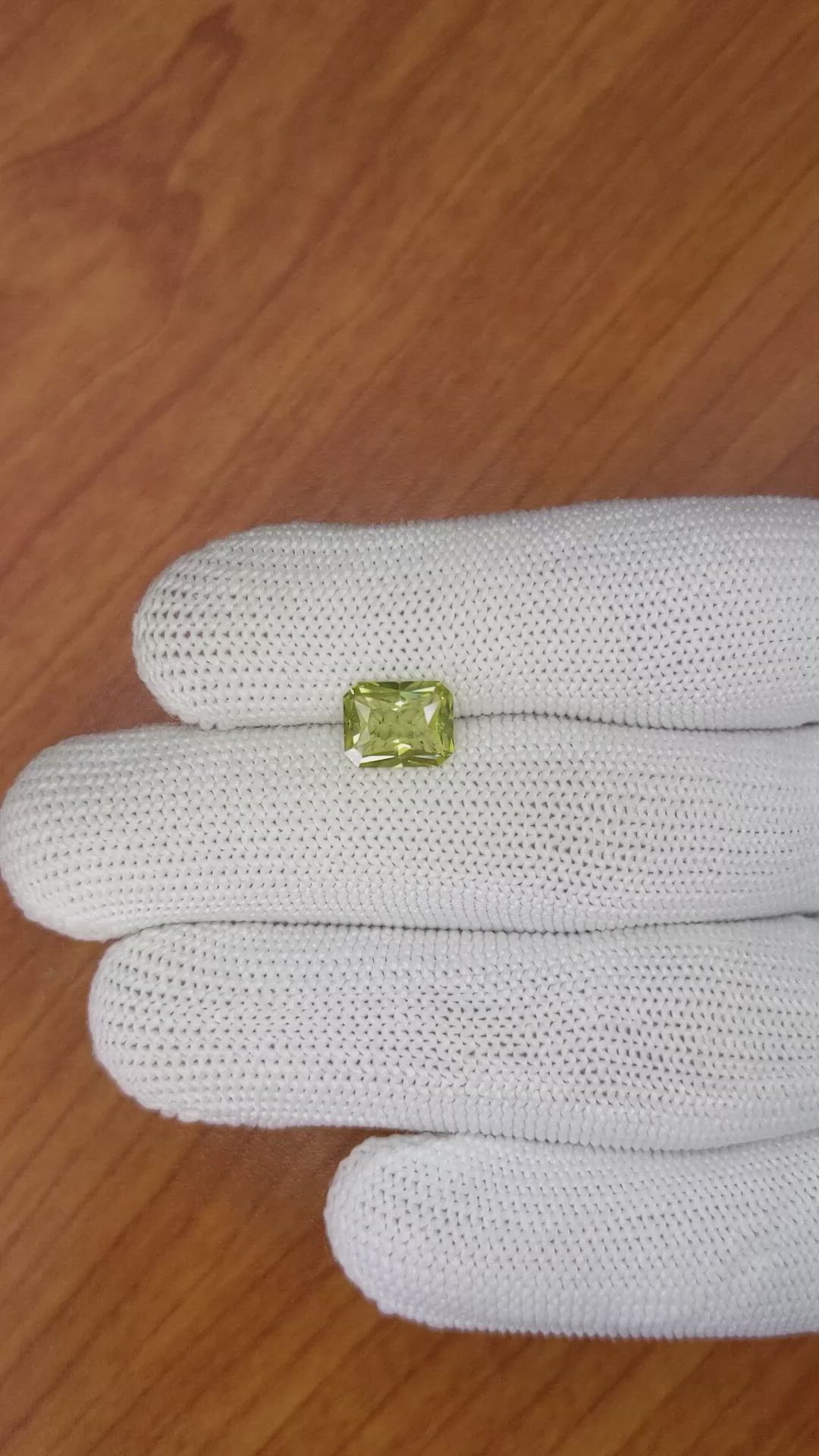 2.05 Ct. Chrysoberyl from Ceylon (Sri Lanka) Size Video