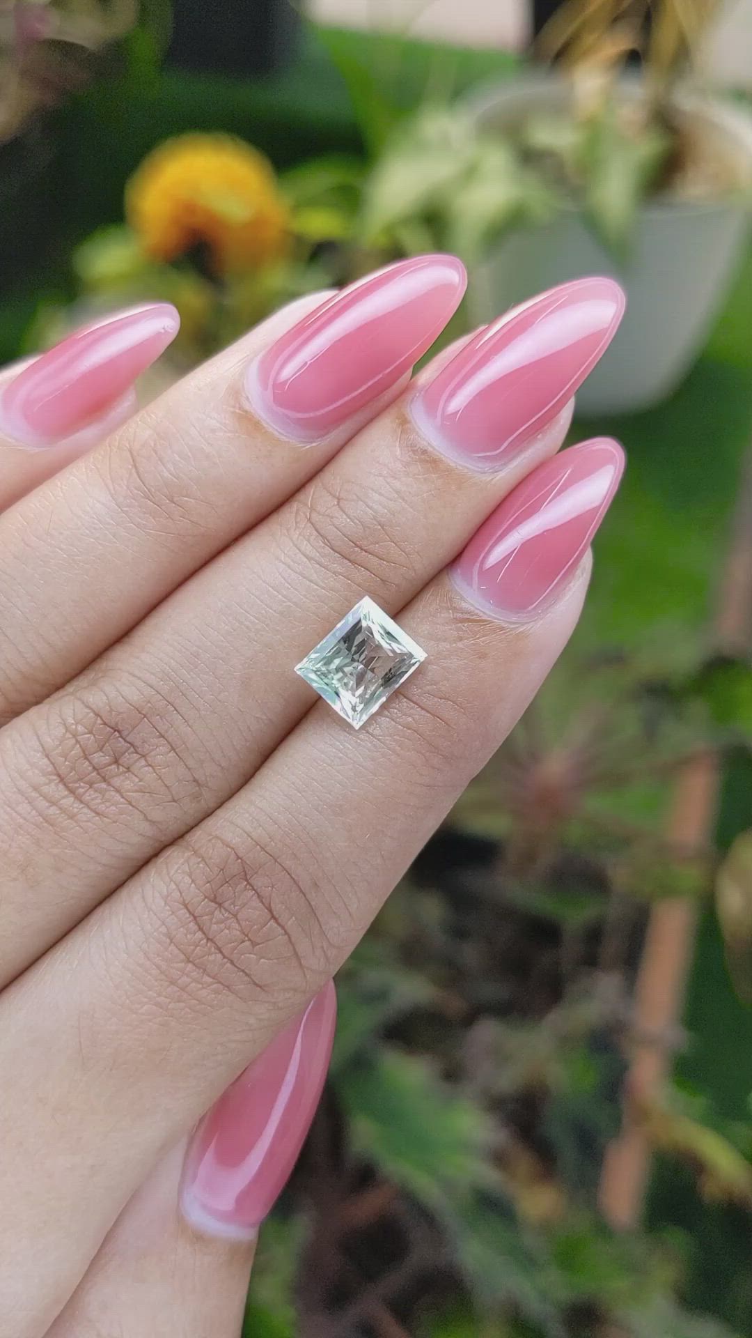 2.30 Ct. Chrysoberyl from Ceylon (Sri Lanka) Size Video