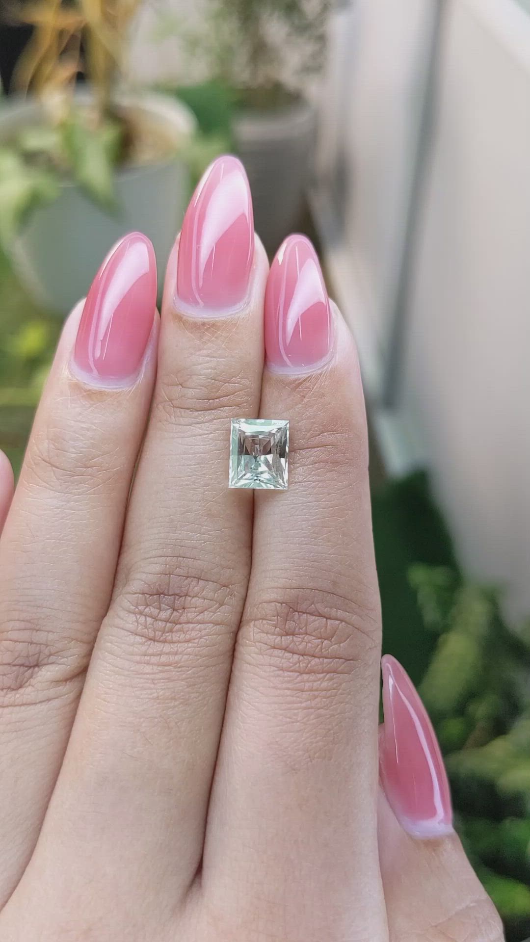 2.30 Ct. Chrysoberyl from Ceylon (Sri Lanka) Size Video
