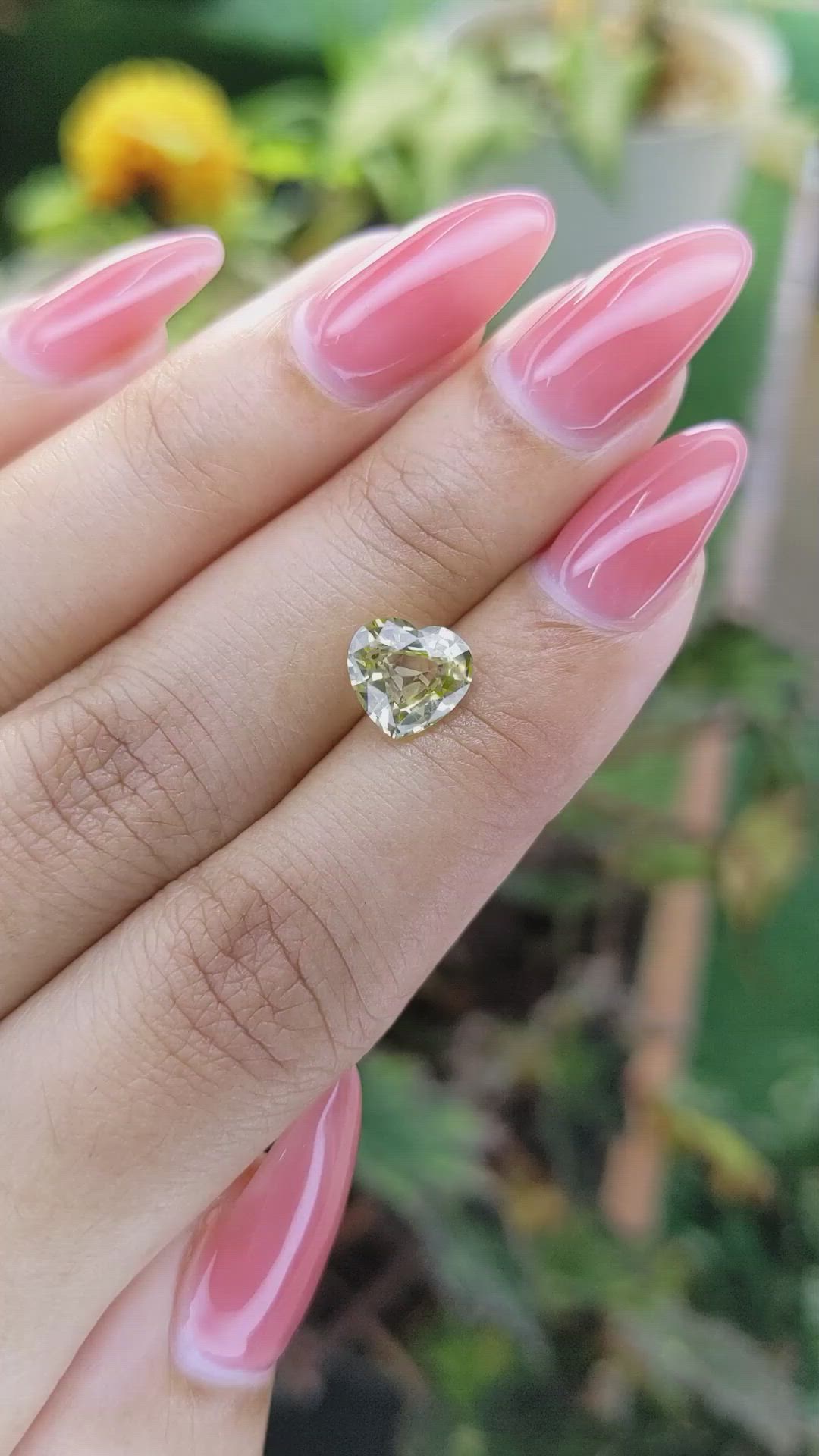 1.98 Ct. Chrysoberyl from Ceylon (Sri Lanka) Size Video