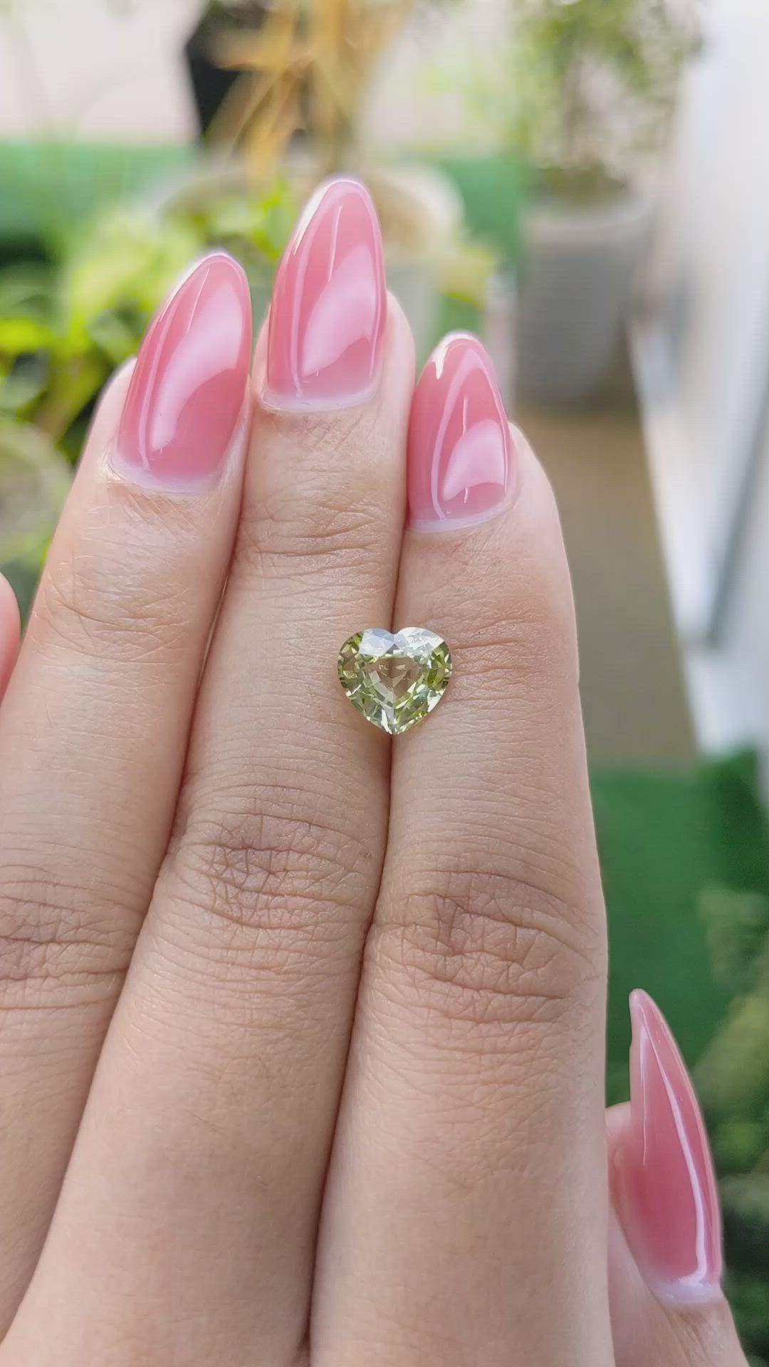 1.98 Ct. Chrysoberyl from Ceylon (Sri Lanka) Size Video