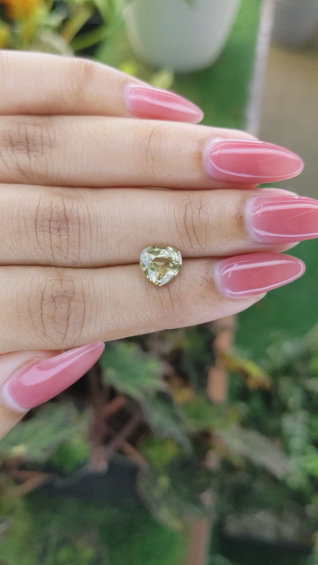 1.98 Ct. Chrysoberyl from Ceylon (Sri Lanka) Size Video