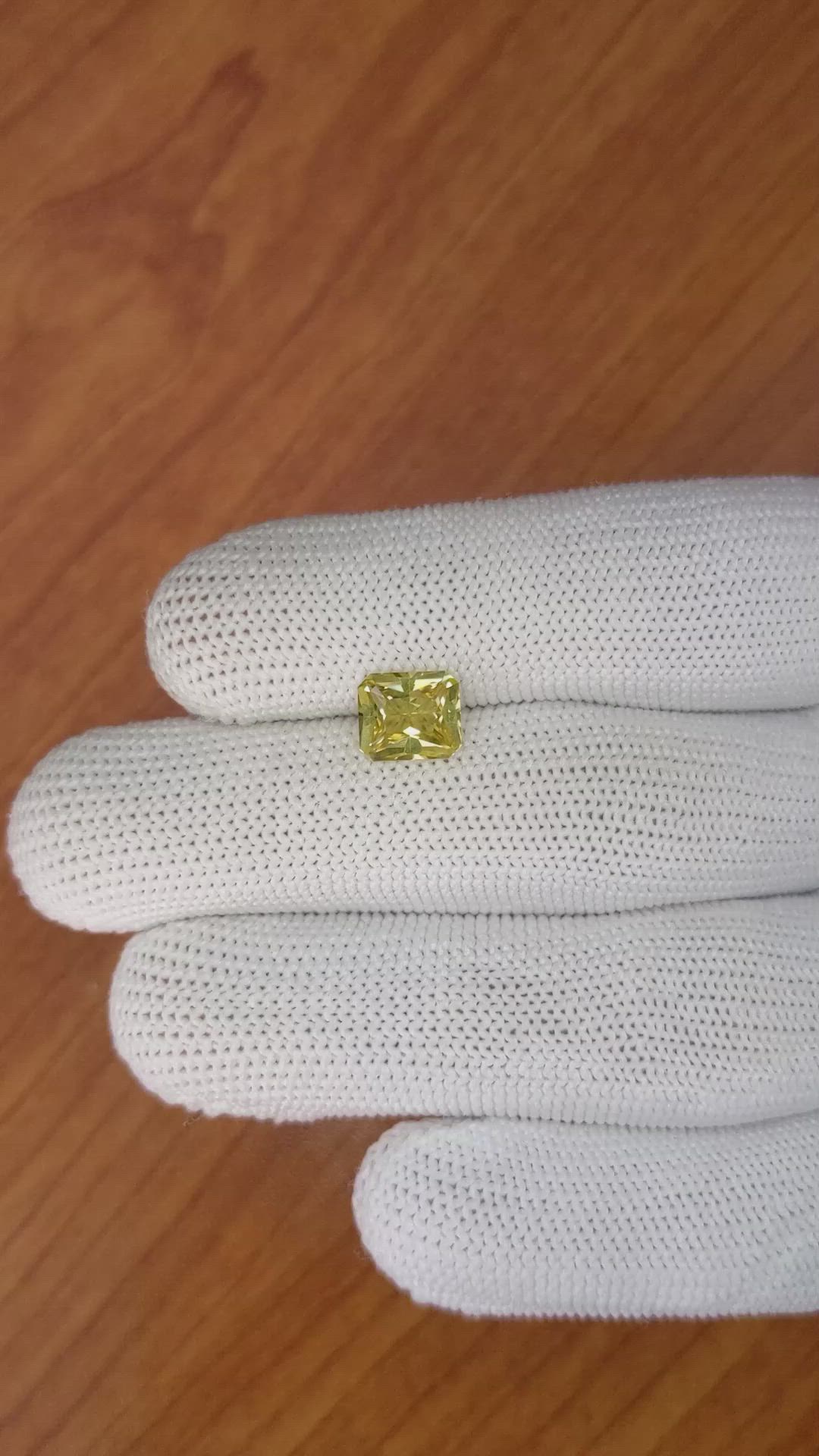 1.96 Ct. Chrysoberyl from Ceylon (Sri Lanka) Size Video