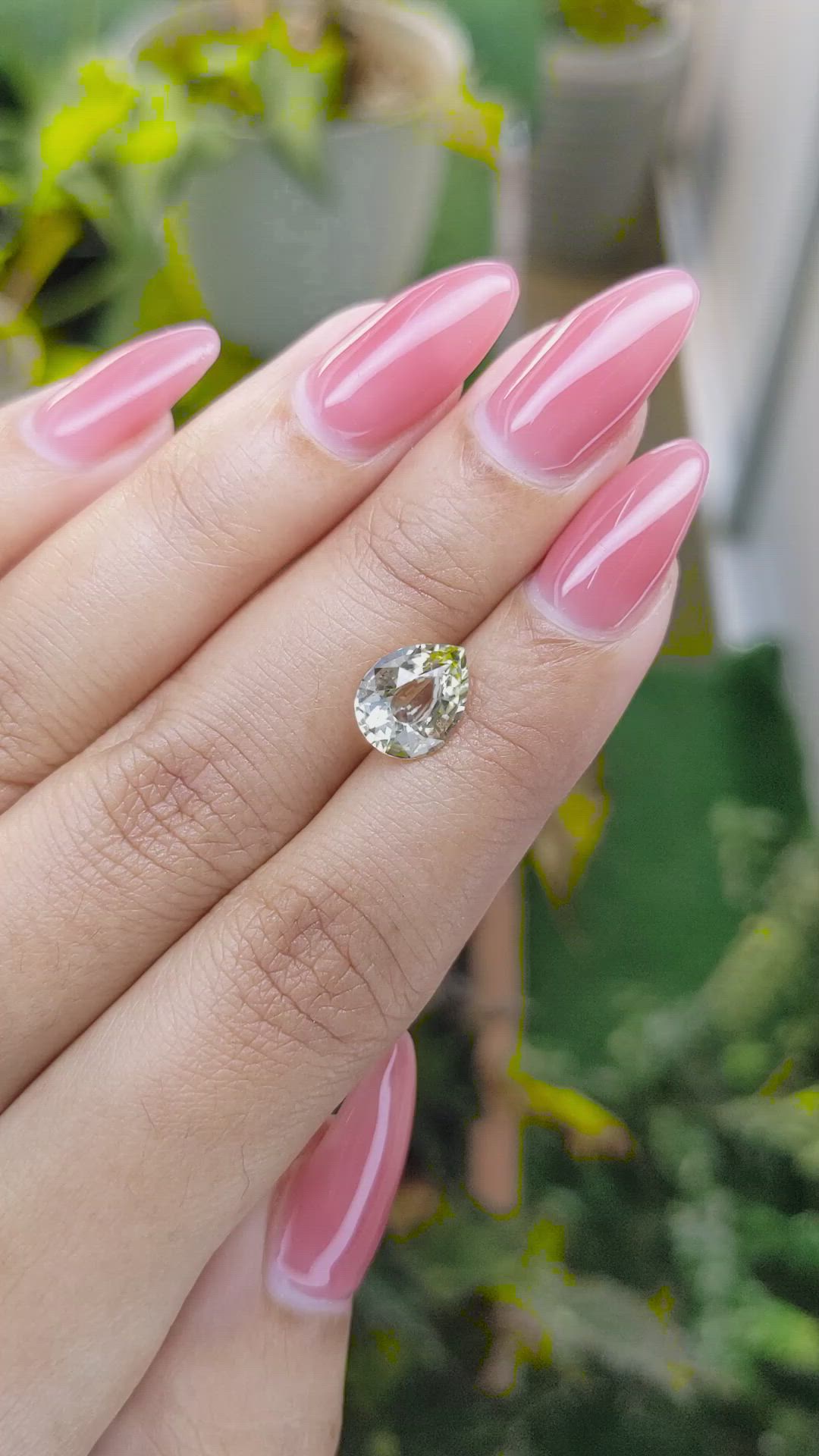2.53 Ct. Chrysoberyl from Ceylon (Sri Lanka) Size Video