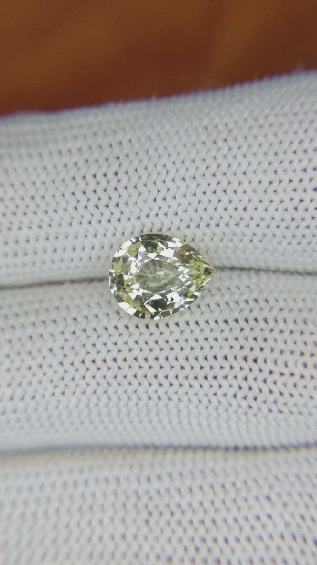 2.53 Ct. Chrysoberyl from Ceylon (Sri Lanka) Size Video