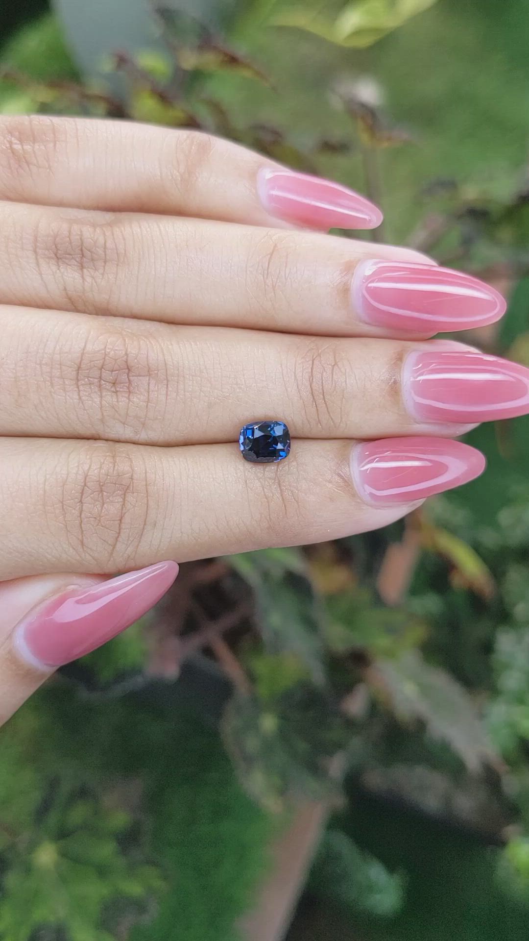 1.34 Ct. Cobalt Spinel from Ceylon (Sri Lanka) Size Video
