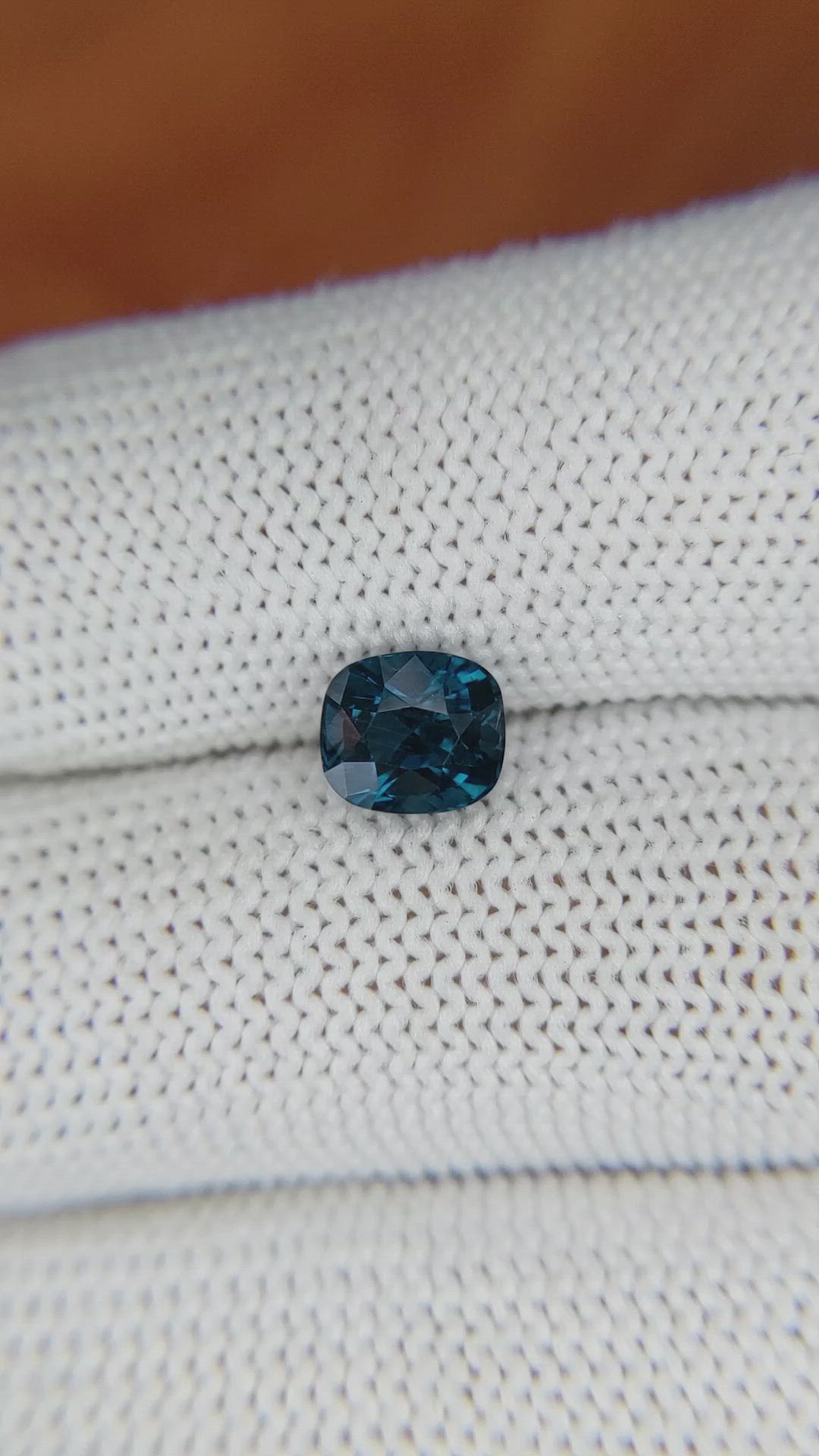 1.50 Ct. Cobalt Spinel from Ceylon (Sri Lanka) Size Video