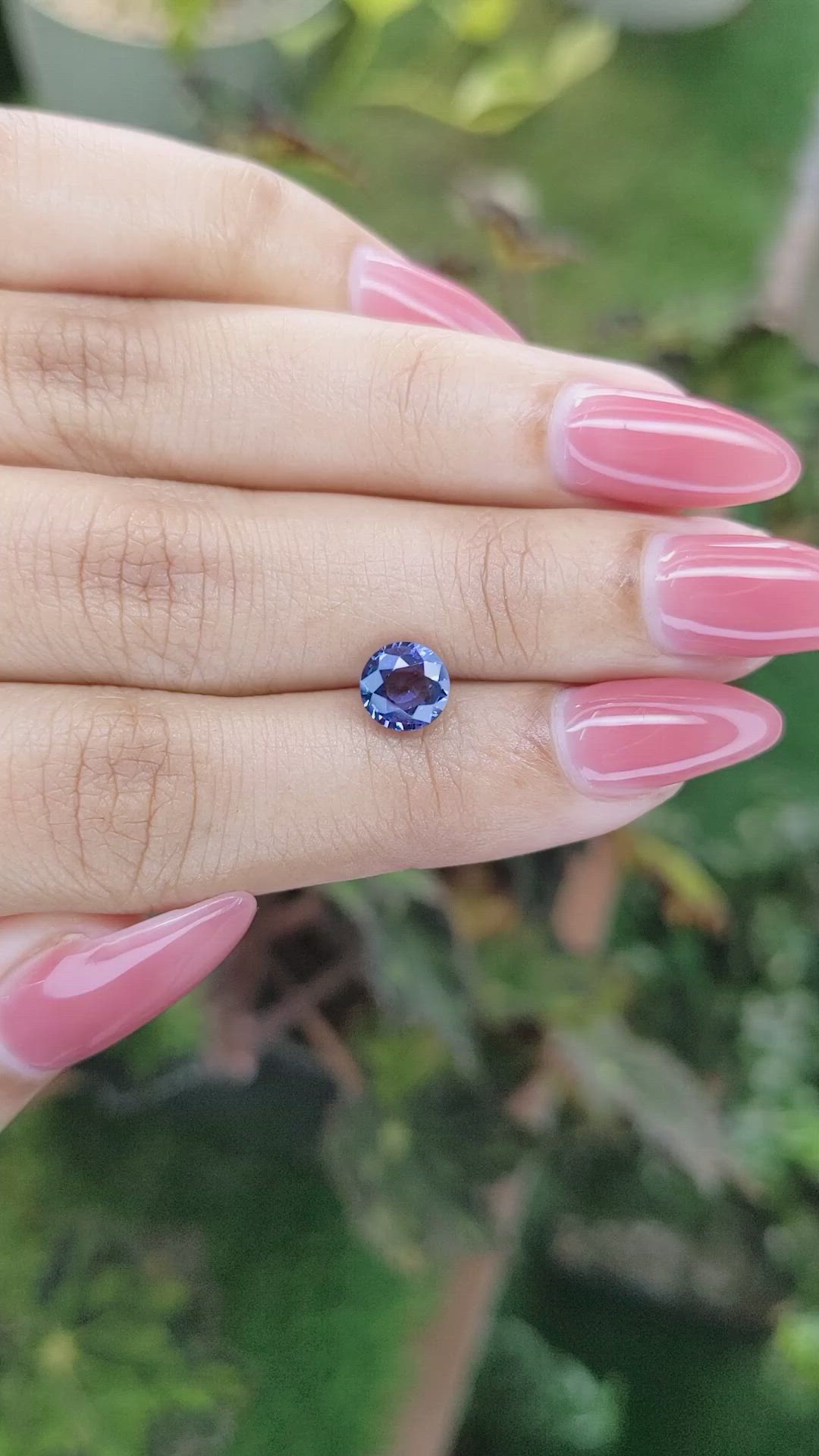 1.59 Ct. Cobalt Spinel from Ceylon (Sri Lanka) Size Video