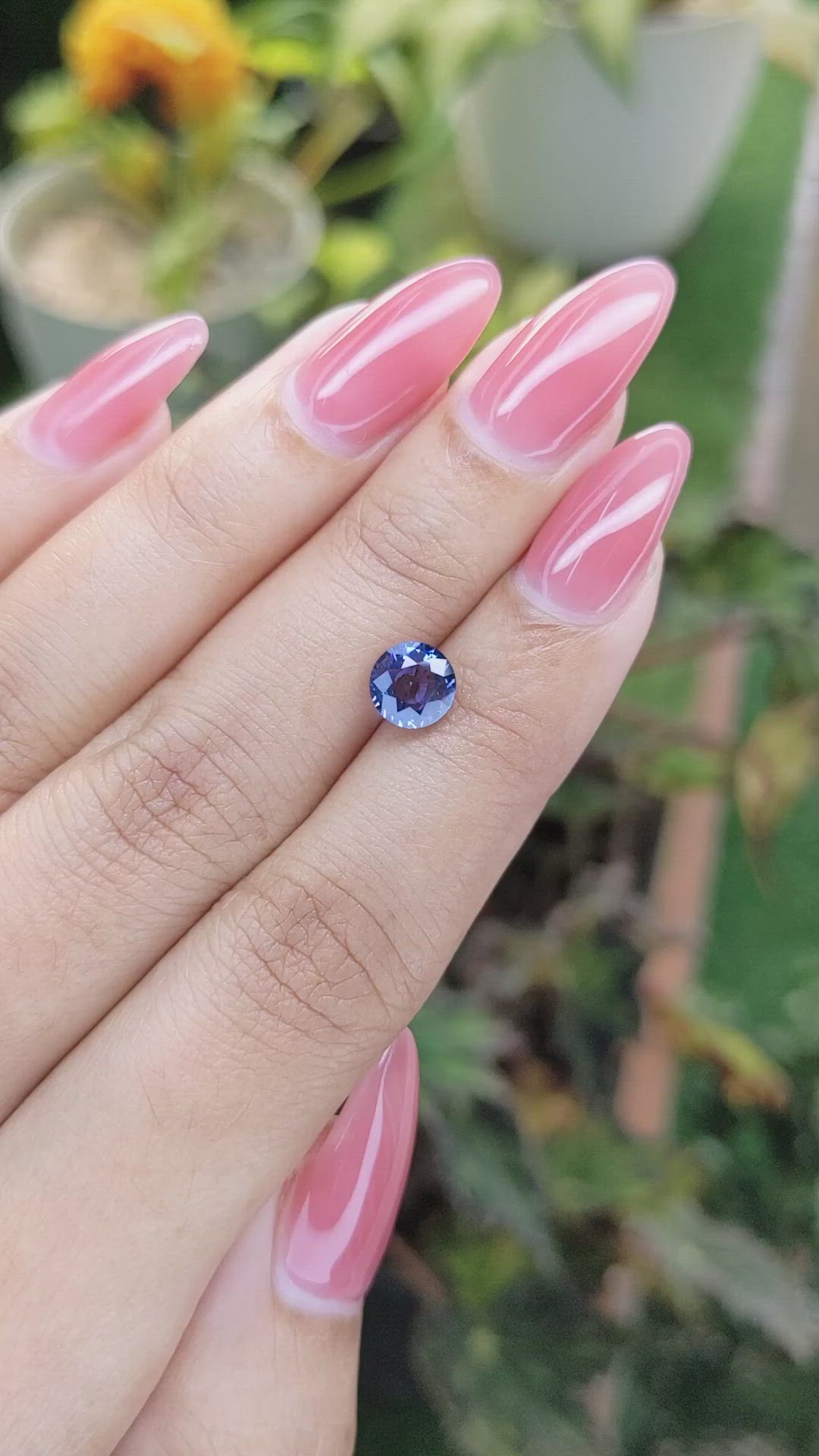 1.59 Ct. Cobalt Spinel from Ceylon (Sri Lanka) Size Video
