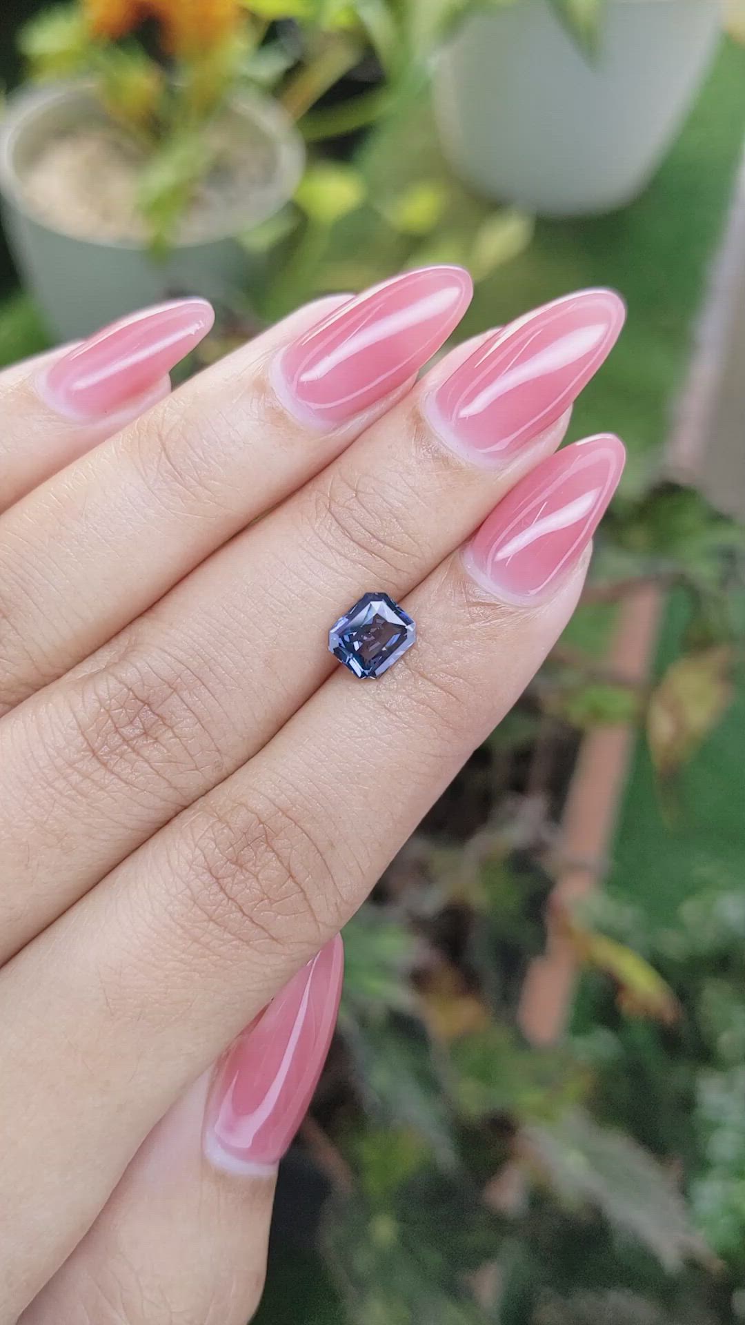 1.36 Ct. Spinel from Ceylon (Sri Lanka) Size Video