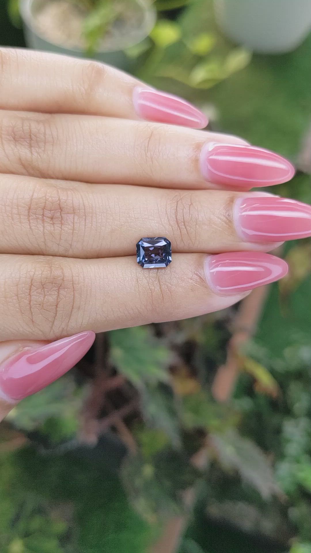 1.36 Ct. Spinel from Ceylon (Sri Lanka) Size Video