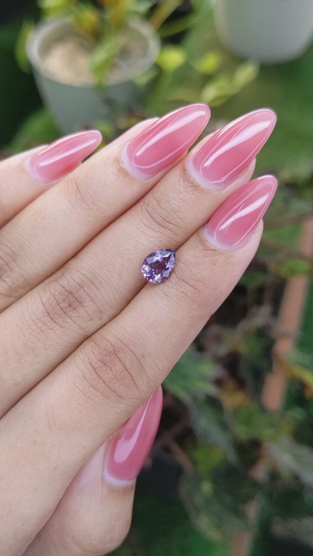 1.43 Ct. Spinel from Ceylon (Sri Lanka) Size Video