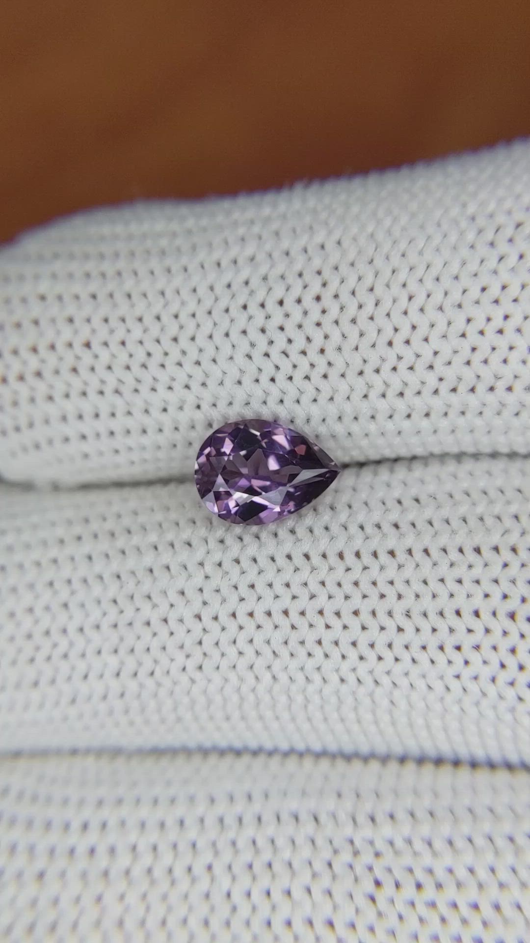 1.43 Ct. Spinel from Ceylon (Sri Lanka) Size Video