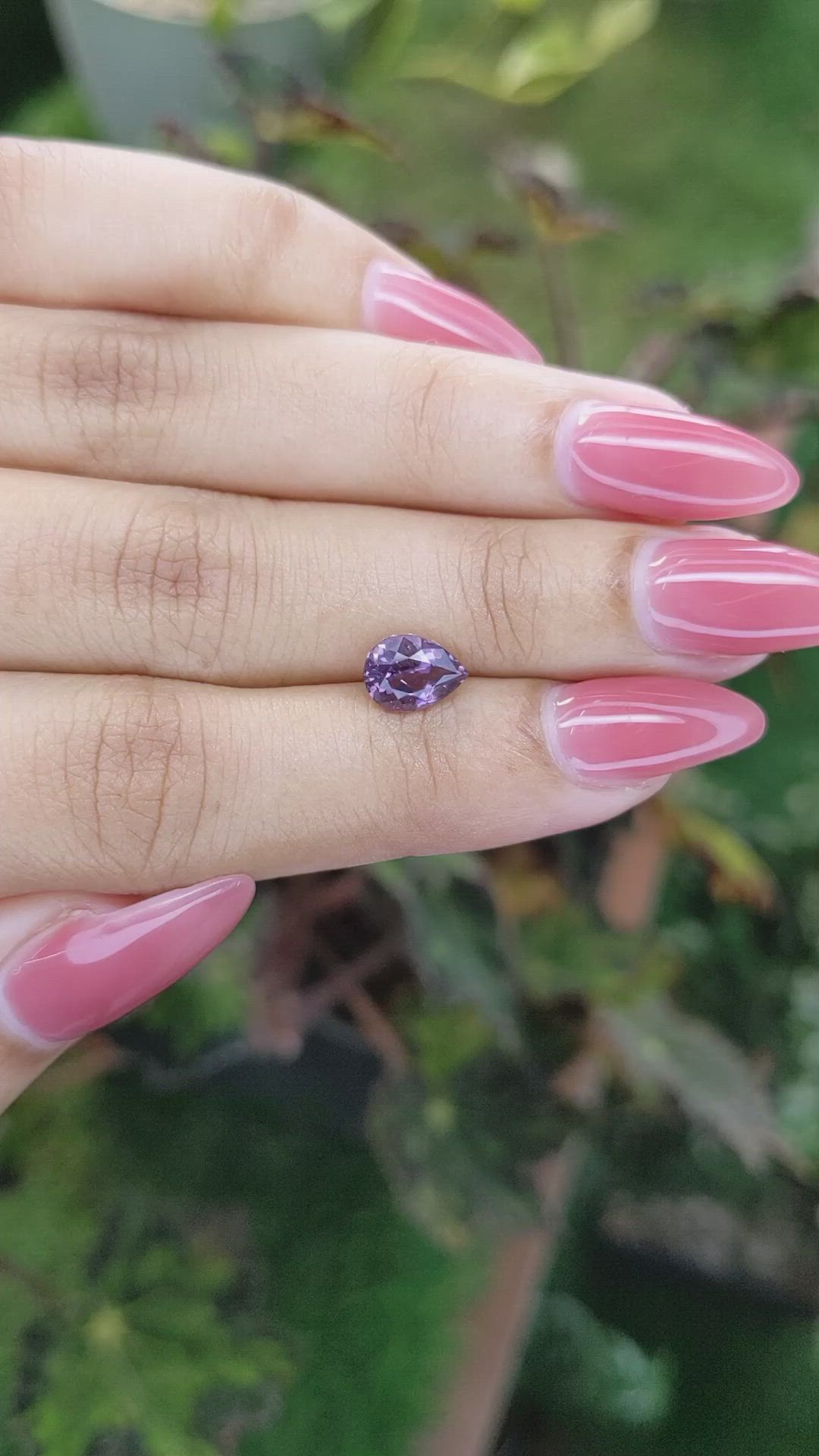 1.43 Ct. Spinel from Ceylon (Sri Lanka) Size Video