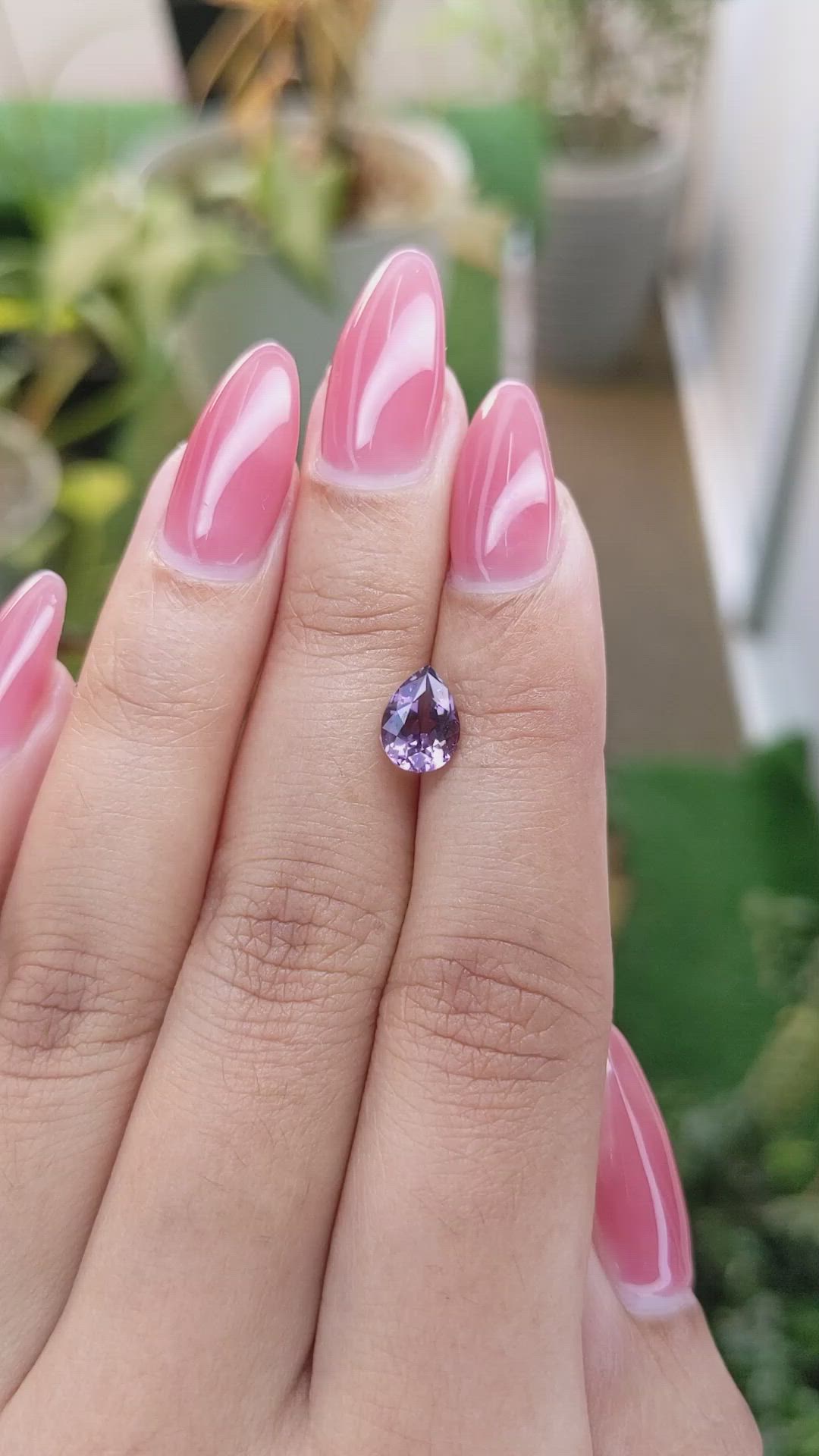 1.43 Ct. Spinel from Ceylon (Sri Lanka) Size Video