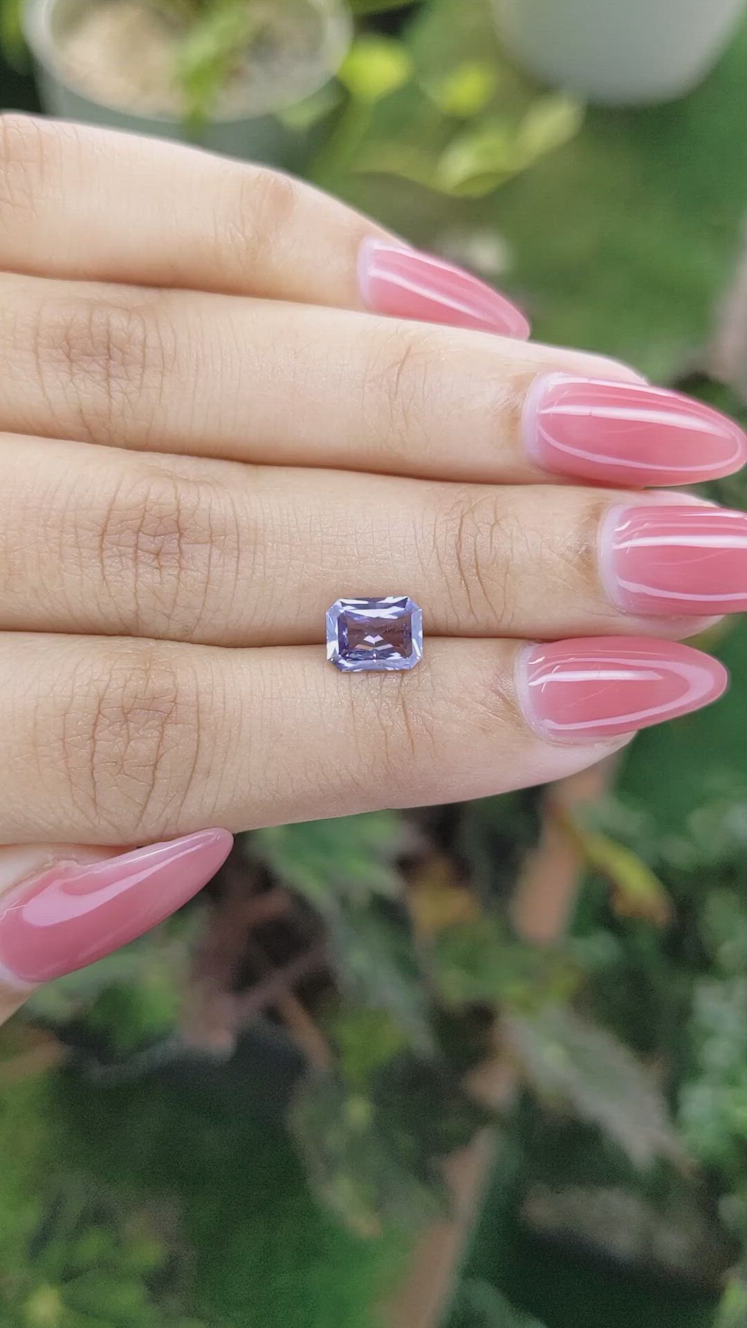 1.47 Ct. Spinel from Ceylon (Sri Lanka) Size Video