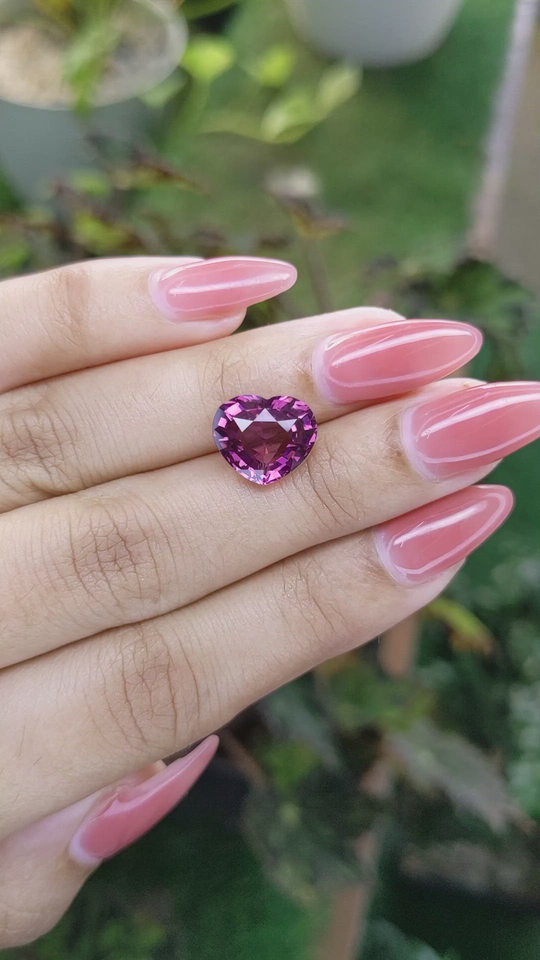 4.87 Ct. Spinel from Ceylon (Sri Lanka) Size Video