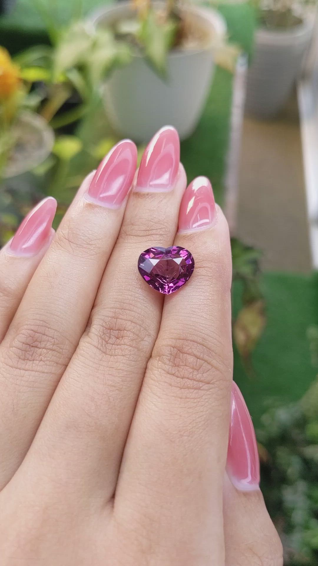 4.87 Ct. Spinel from Ceylon (Sri Lanka) Size Video
