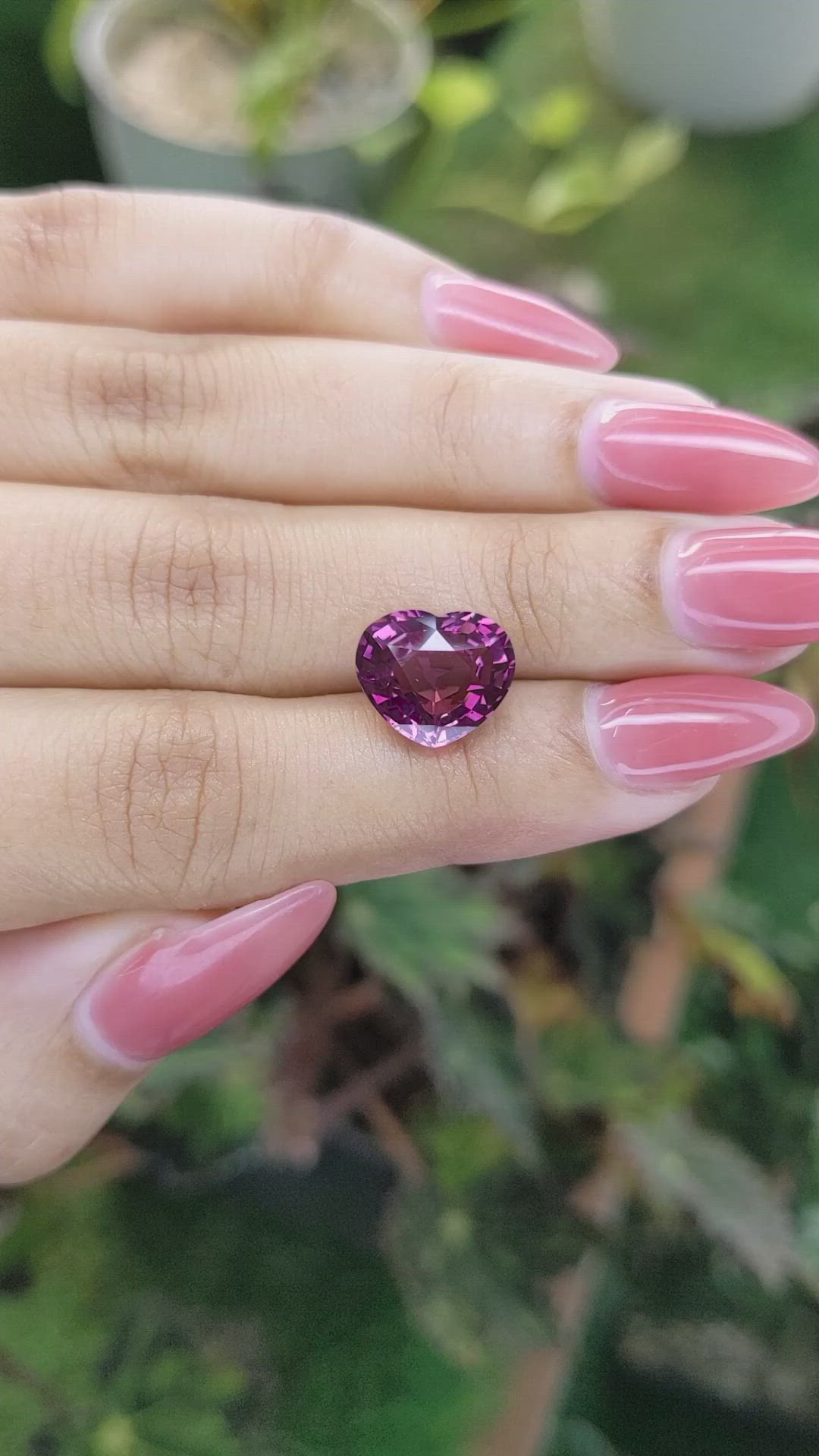 4.87 Ct. Spinel from Ceylon (Sri Lanka) Size Video