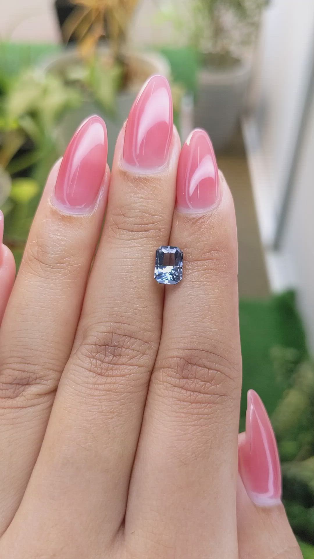 1.50 Ct. Spinel from Ceylon (Sri Lanka) Size Video