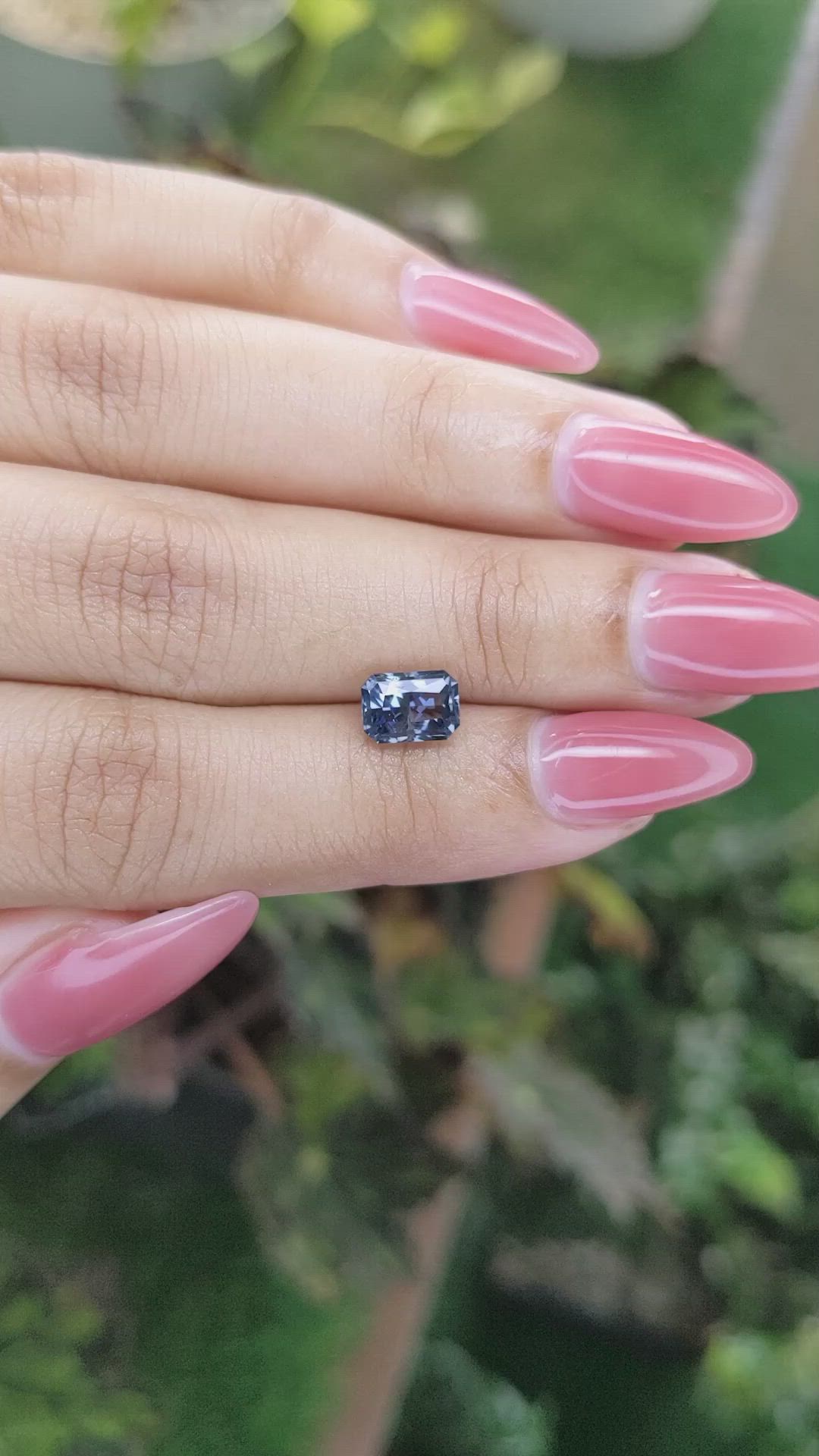1.50 Ct. Spinel from Ceylon (Sri Lanka) Size Video