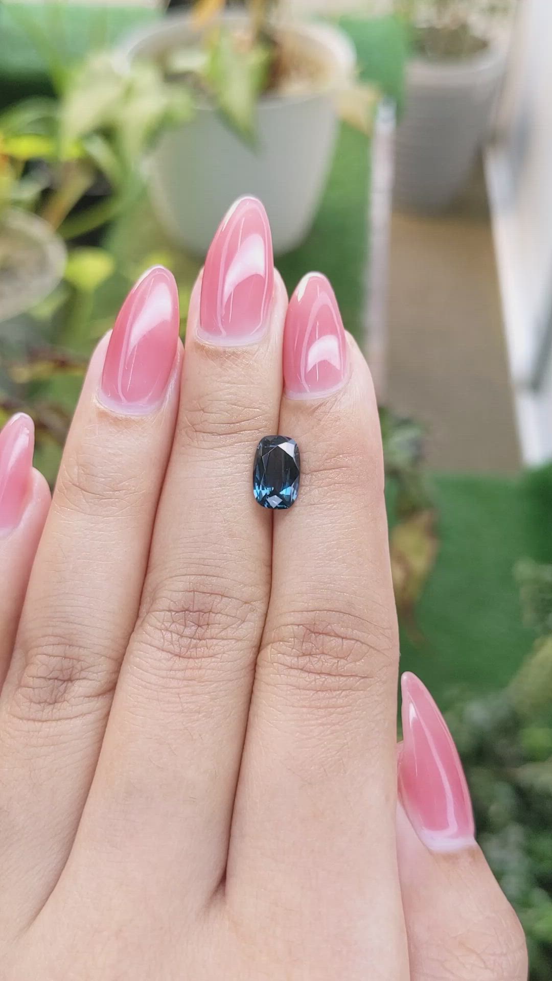 1.82 Ct. Spinel from Ceylon (Sri Lanka) Size Video